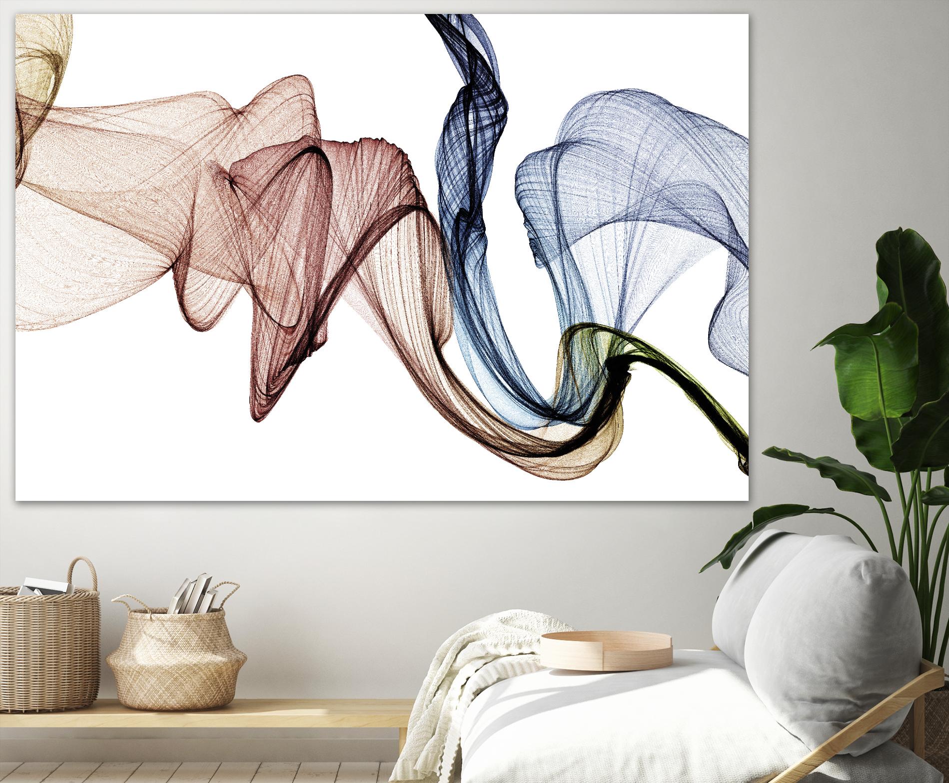 The Invisible World I by Irena Orlov on GIANT ART - red abstract