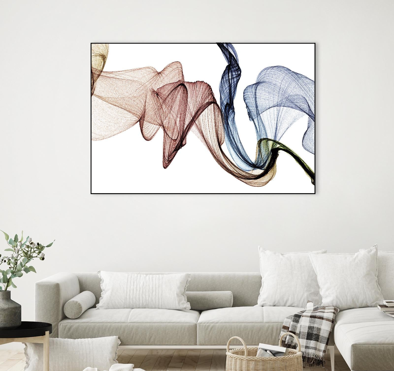 The Invisible World I by Irena Orlov on GIANT ART - red abstract