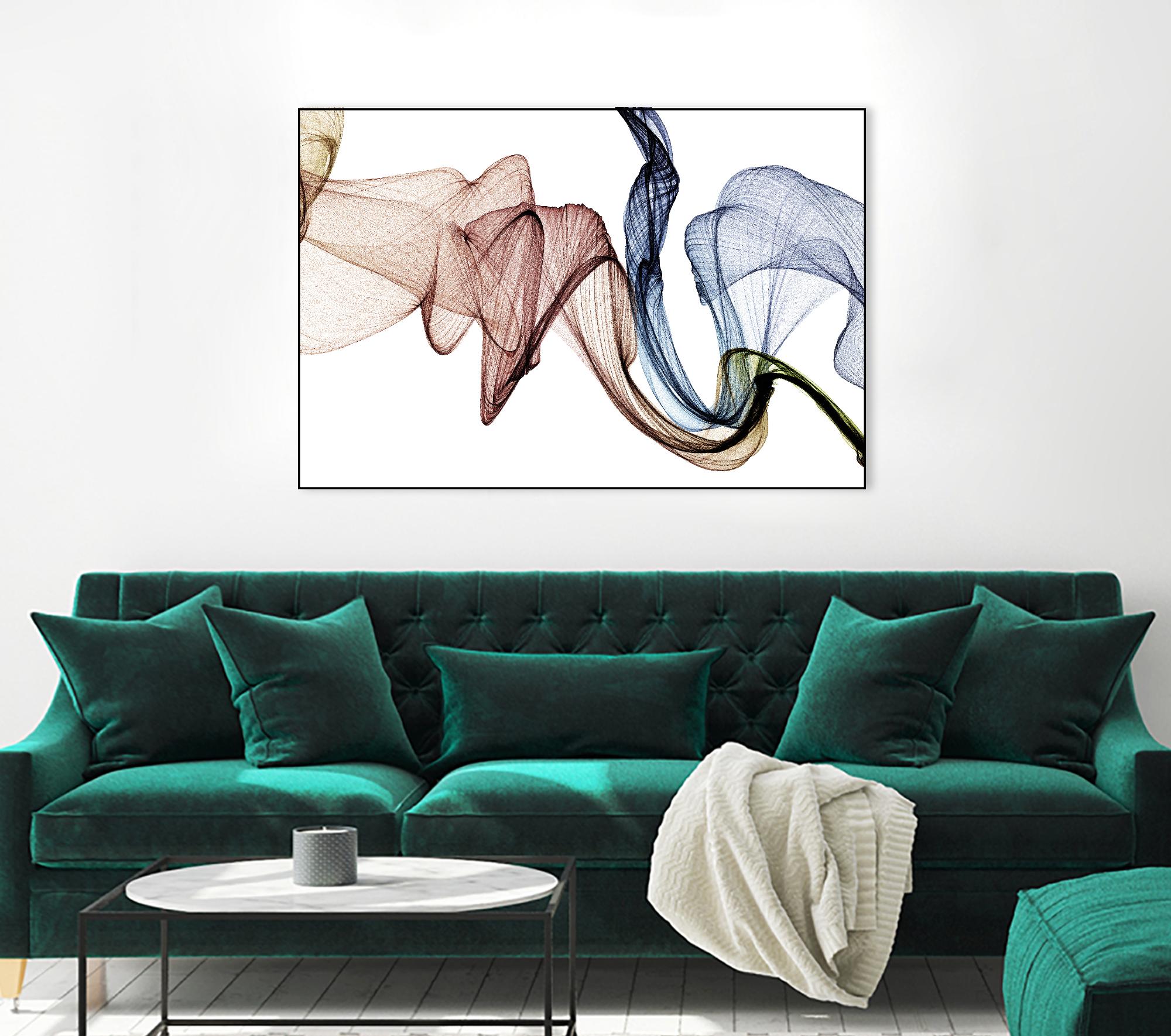 The Invisible World I by Irena Orlov on GIANT ART - red abstract