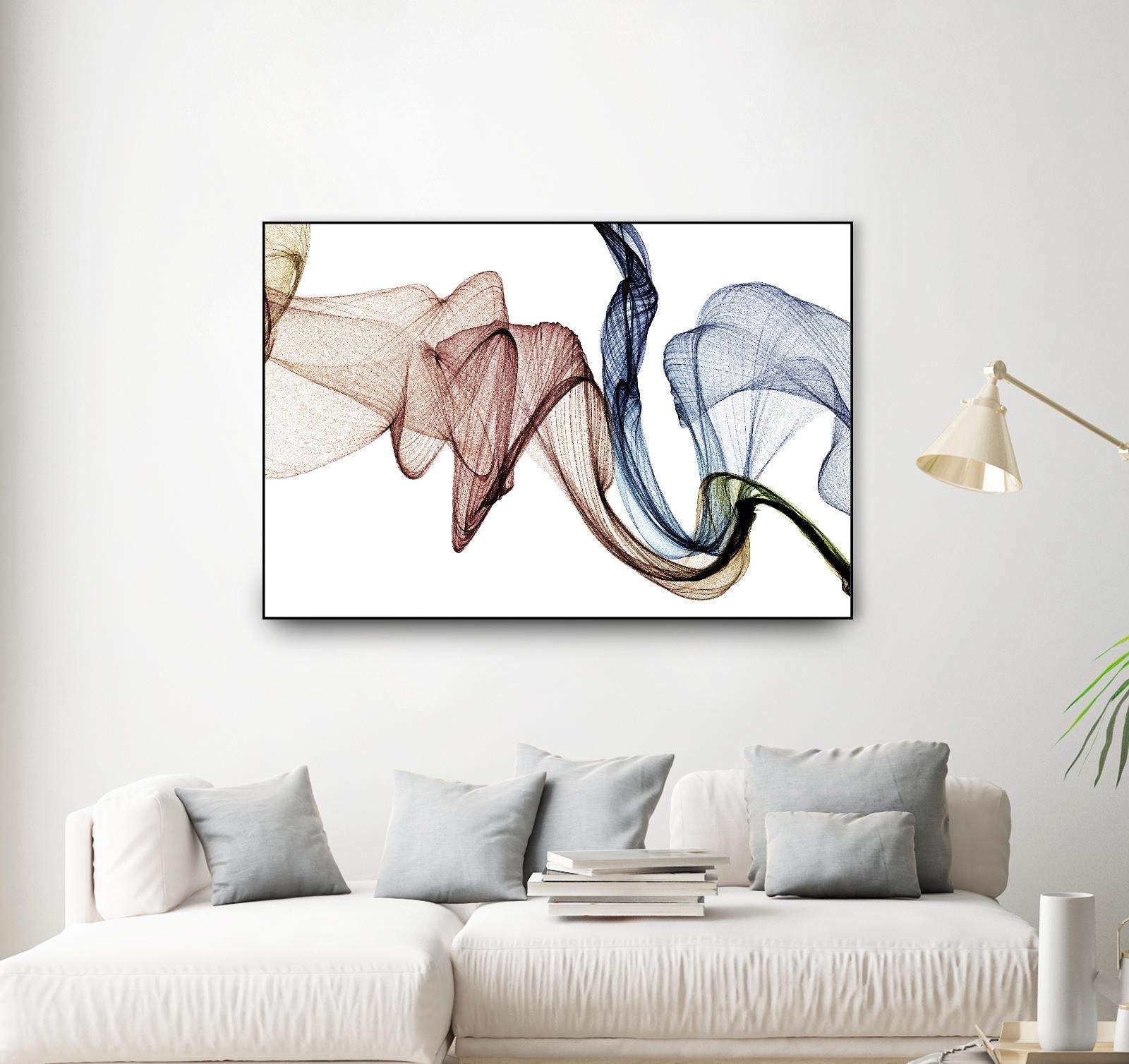 The Invisible World I by Irena Orlov on GIANT ART - red abstract