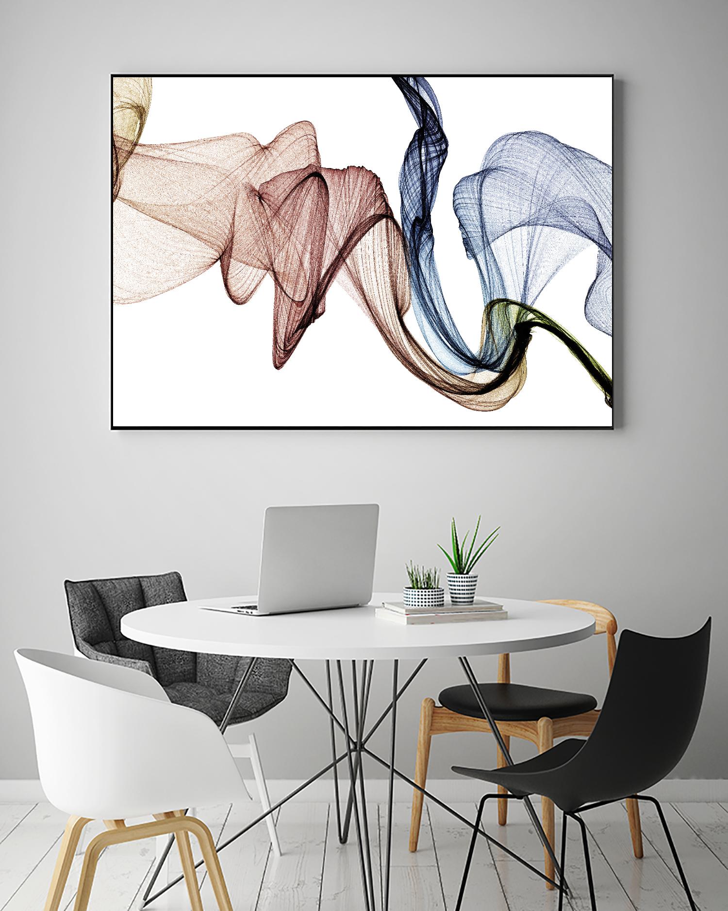 The Invisible World I by Irena Orlov on GIANT ART - red abstract