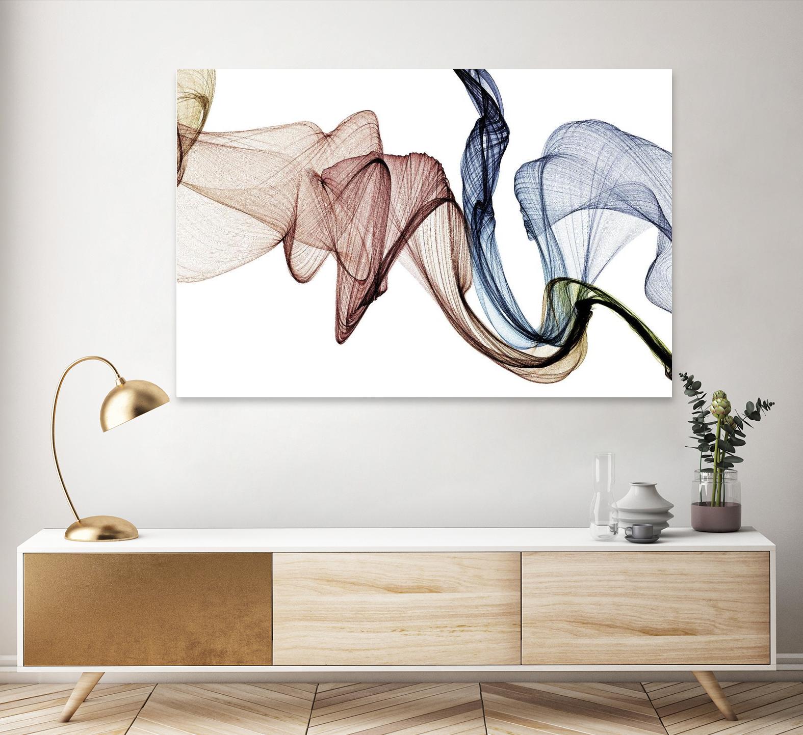 The Invisible World I by Irena Orlov on GIANT ART - beige abstract