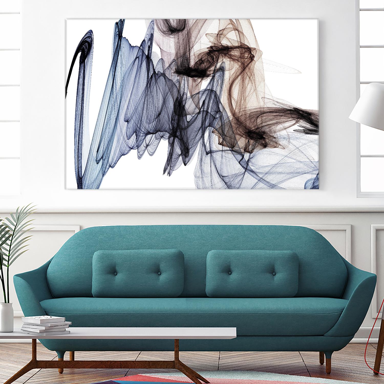 The Invisible World VI by Irena Orlov on GIANT ART - red abstract