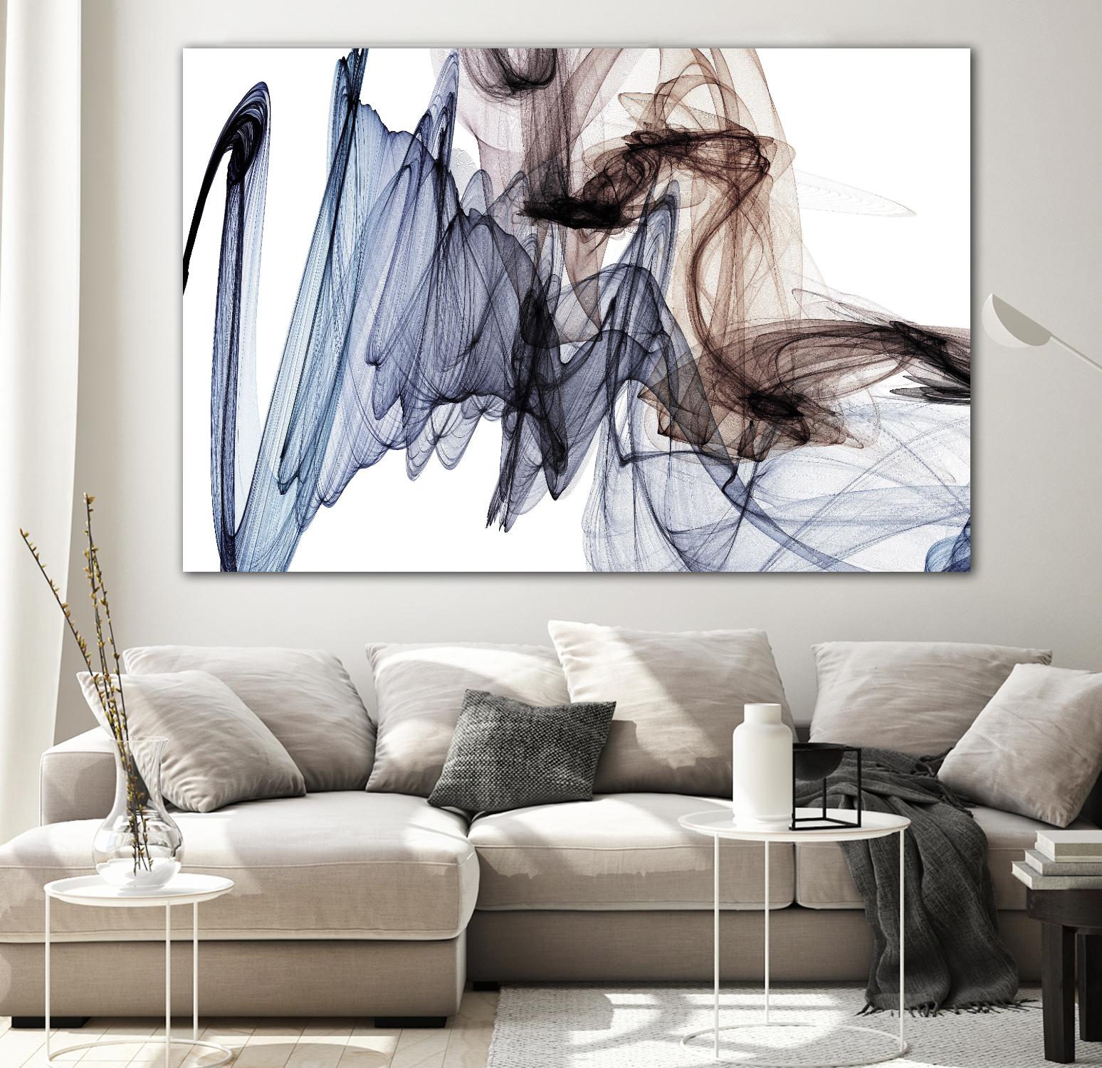 The Invisible World VI by Irena Orlov on GIANT ART - red abstract