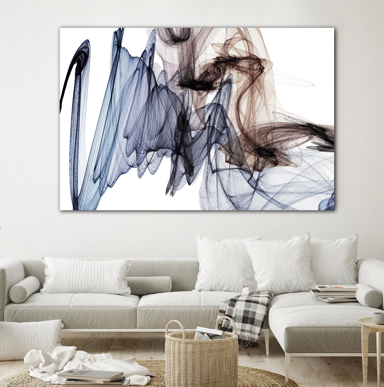 The Invisible World VI by Irena Orlov on GIANT ART - red abstract