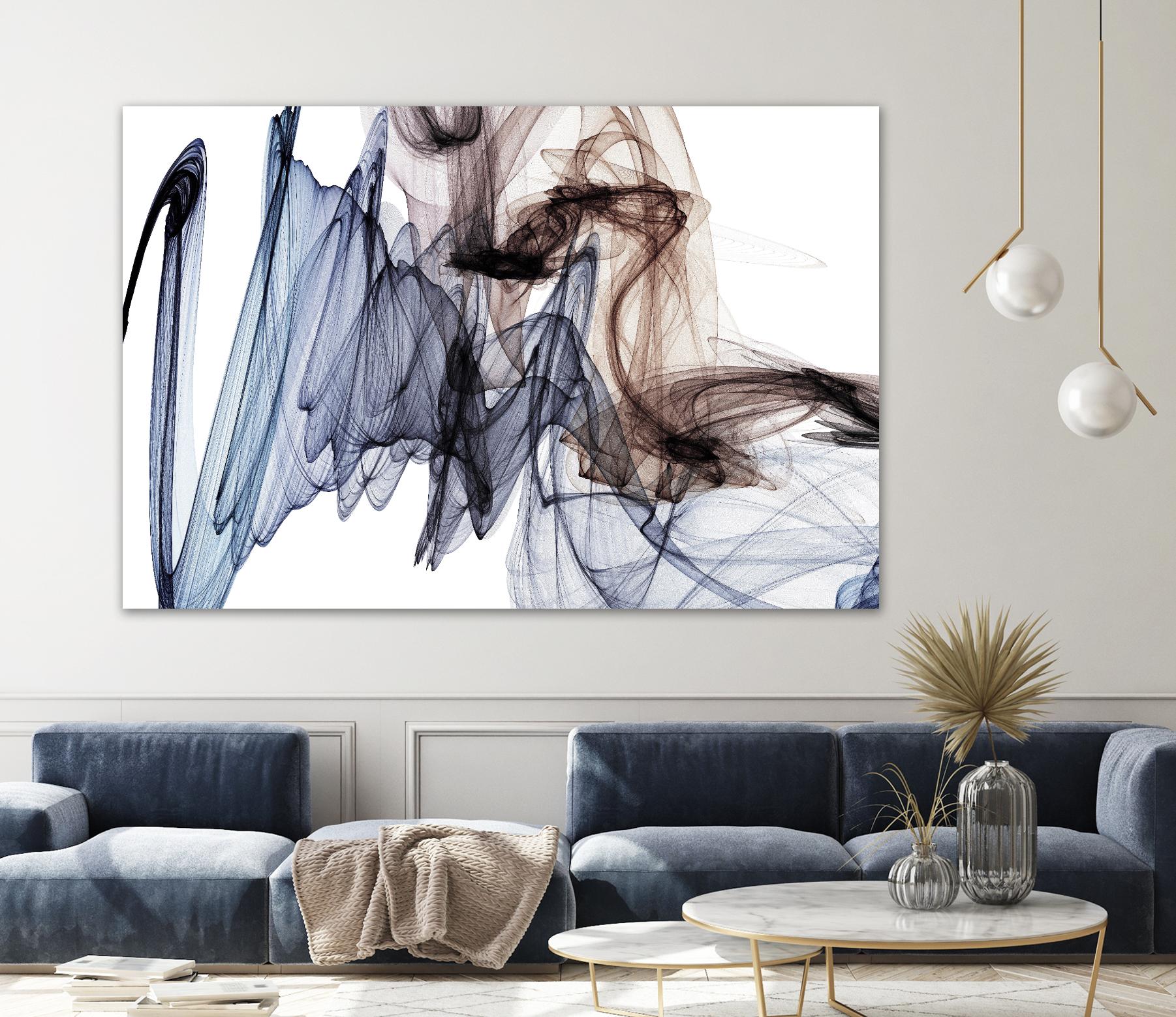 The Invisible World VI by Irena Orlov on GIANT ART - red abstract