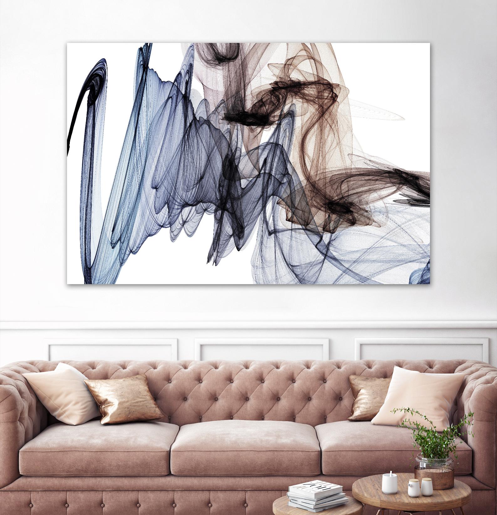 The Invisible World VI by Irena Orlov on GIANT ART - red abstract