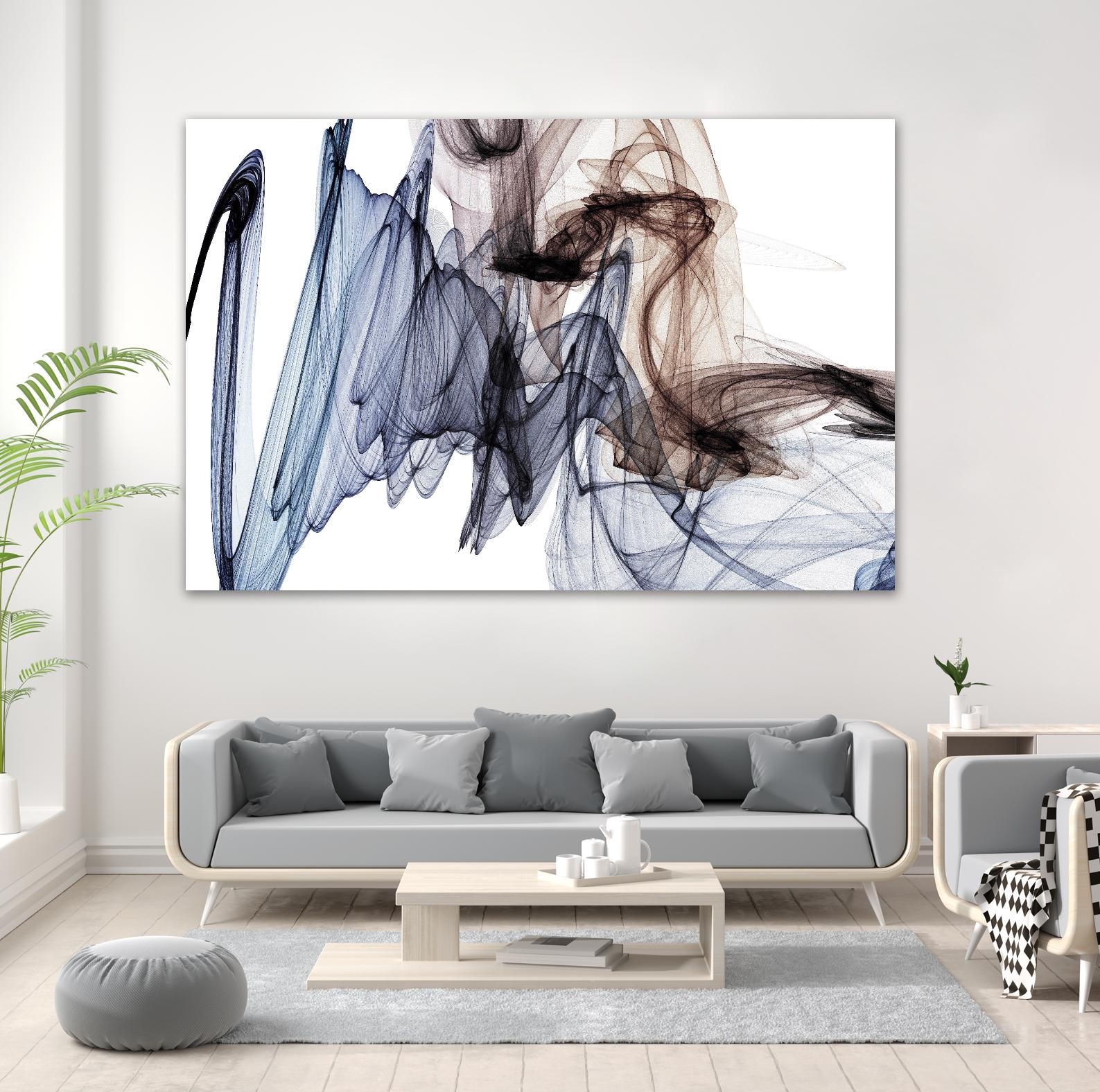 The Invisible World VI by Irena Orlov on GIANT ART - red abstract