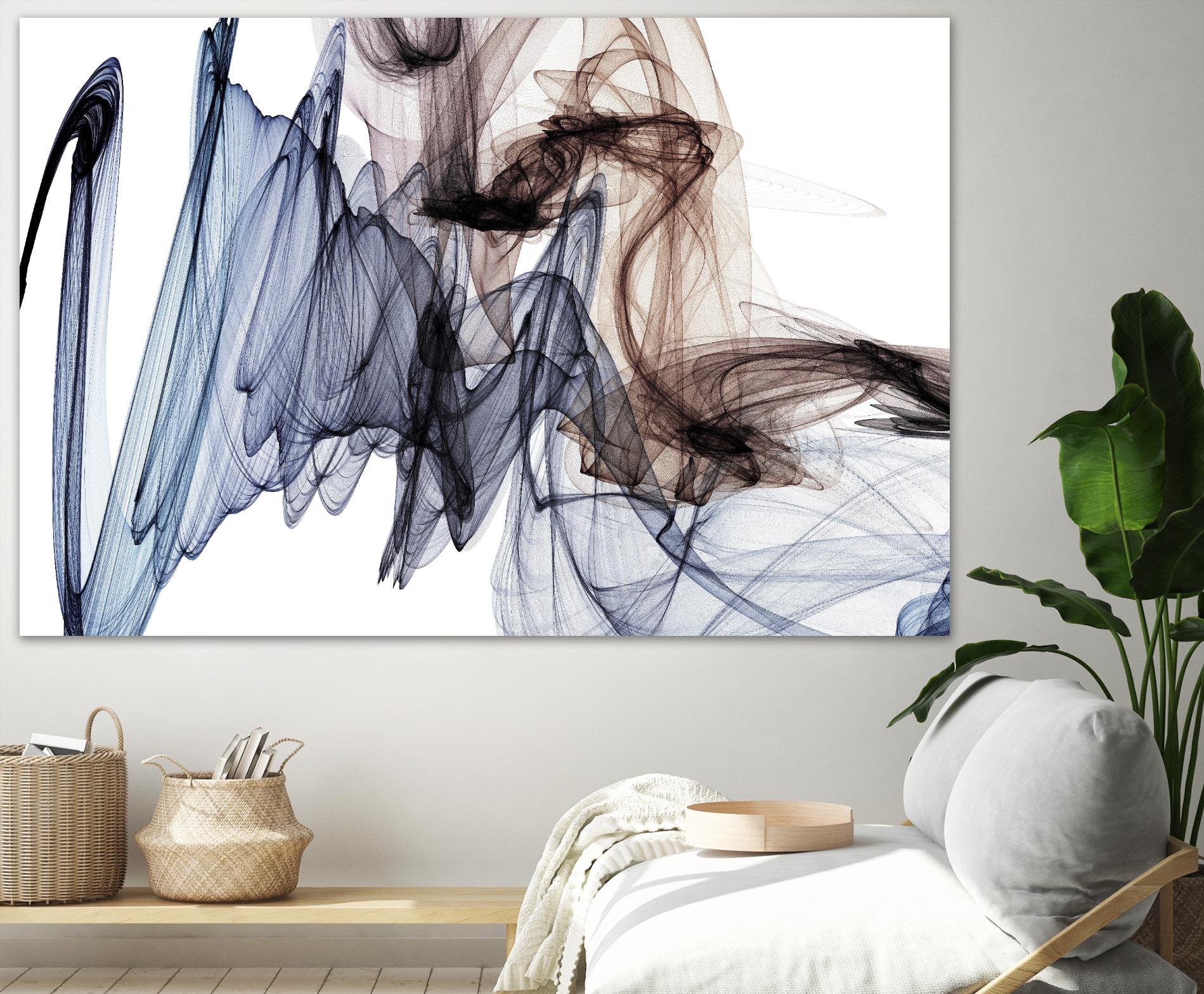 The Invisible World VI by Irena Orlov on GIANT ART - red abstract