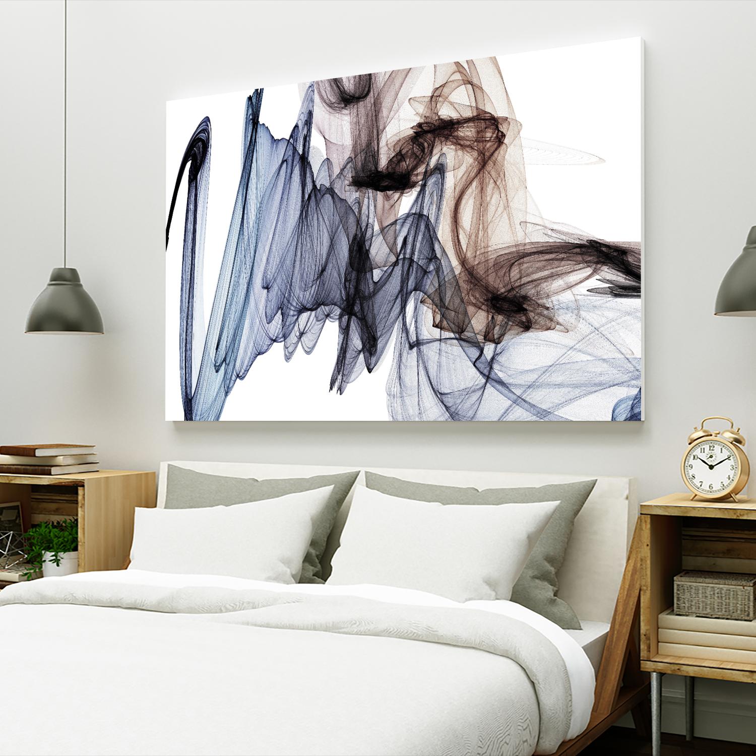 The Invisible World VI by Irena Orlov on GIANT ART - red abstract