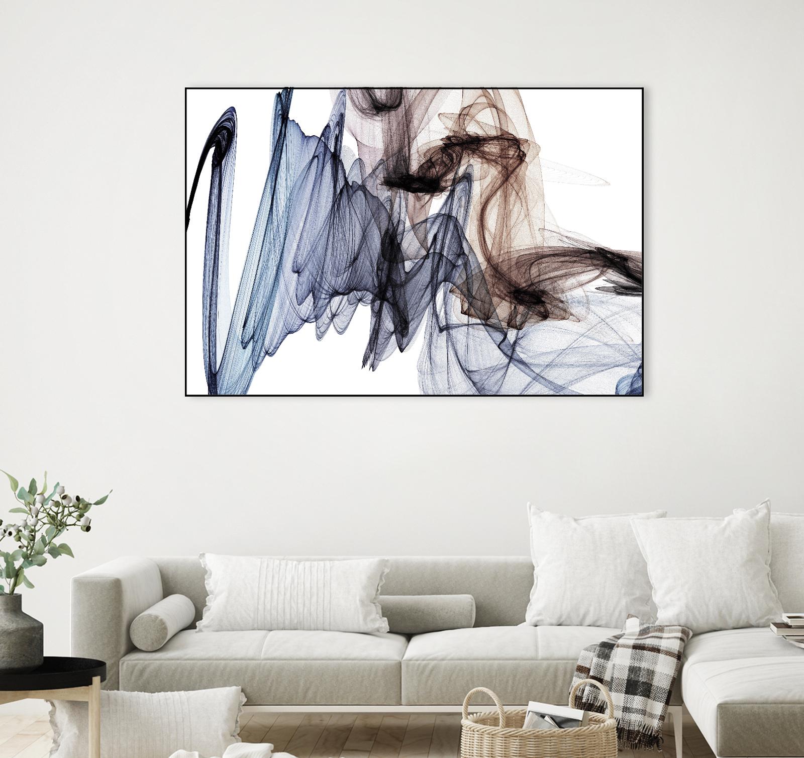 The Invisible World VI by Irena Orlov on GIANT ART - red abstract