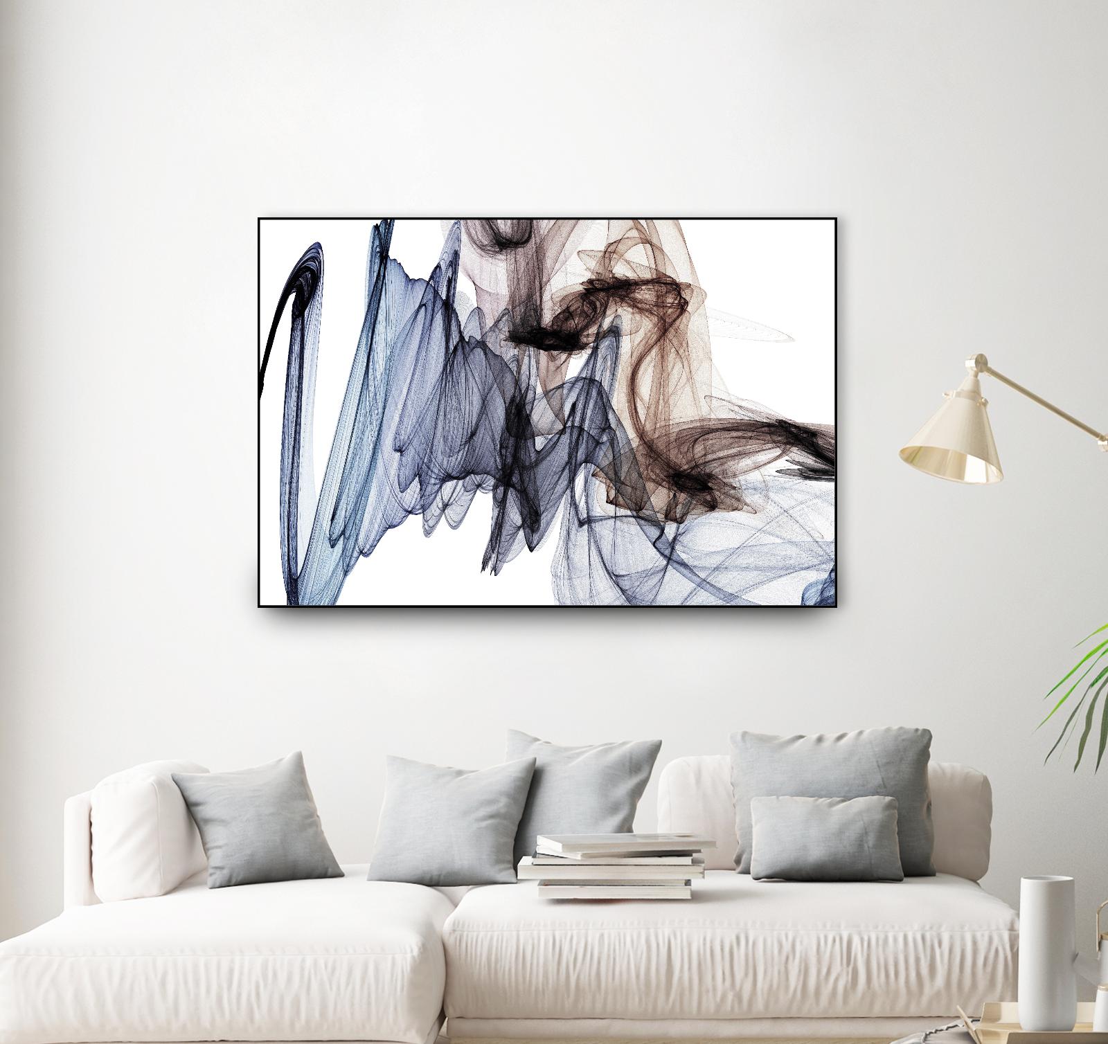 The Invisible World VI by Irena Orlov on GIANT ART - red abstract