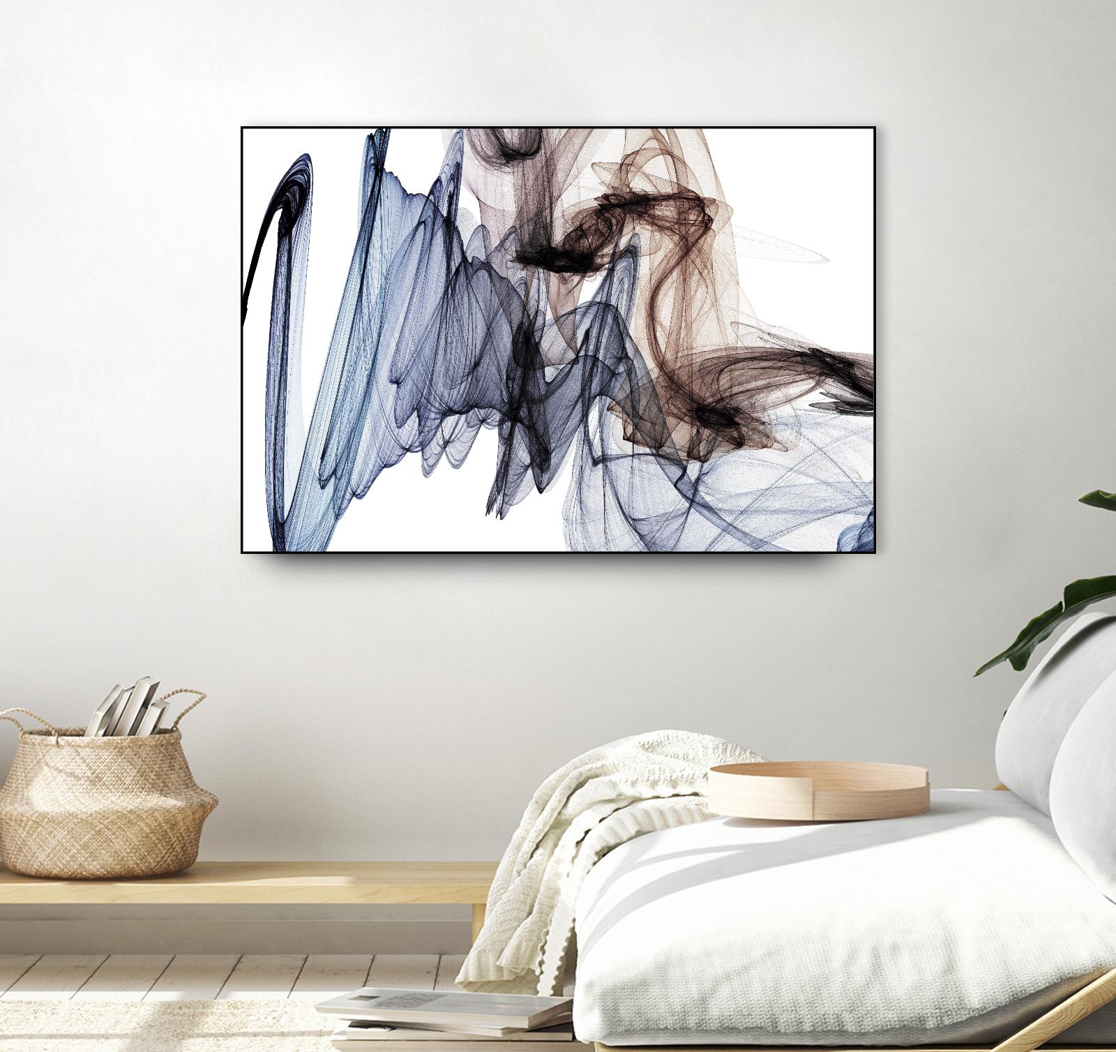 The Invisible World VI by Irena Orlov on GIANT ART - red abstract