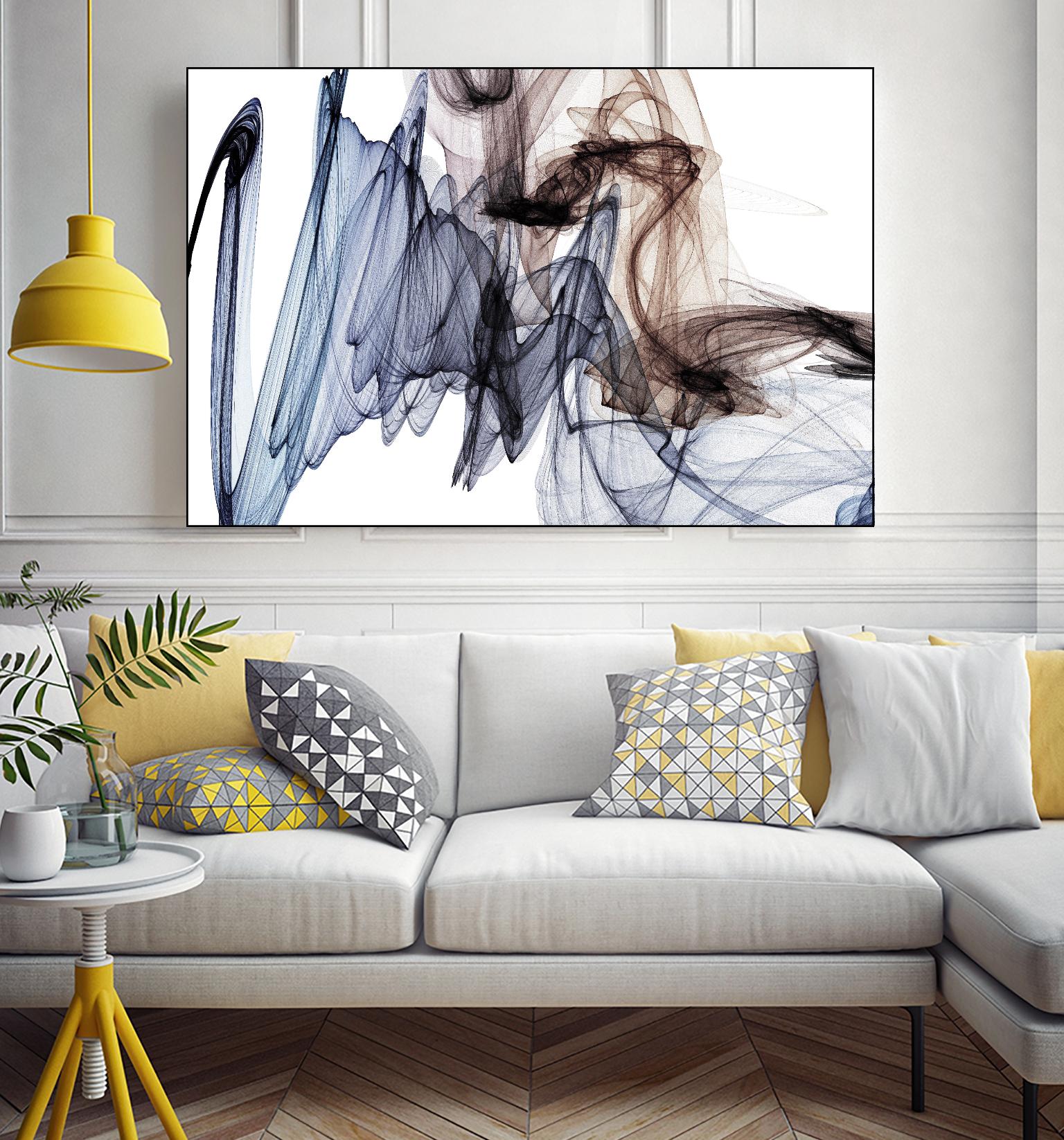 The Invisible World VI by Irena Orlov on GIANT ART - red abstract