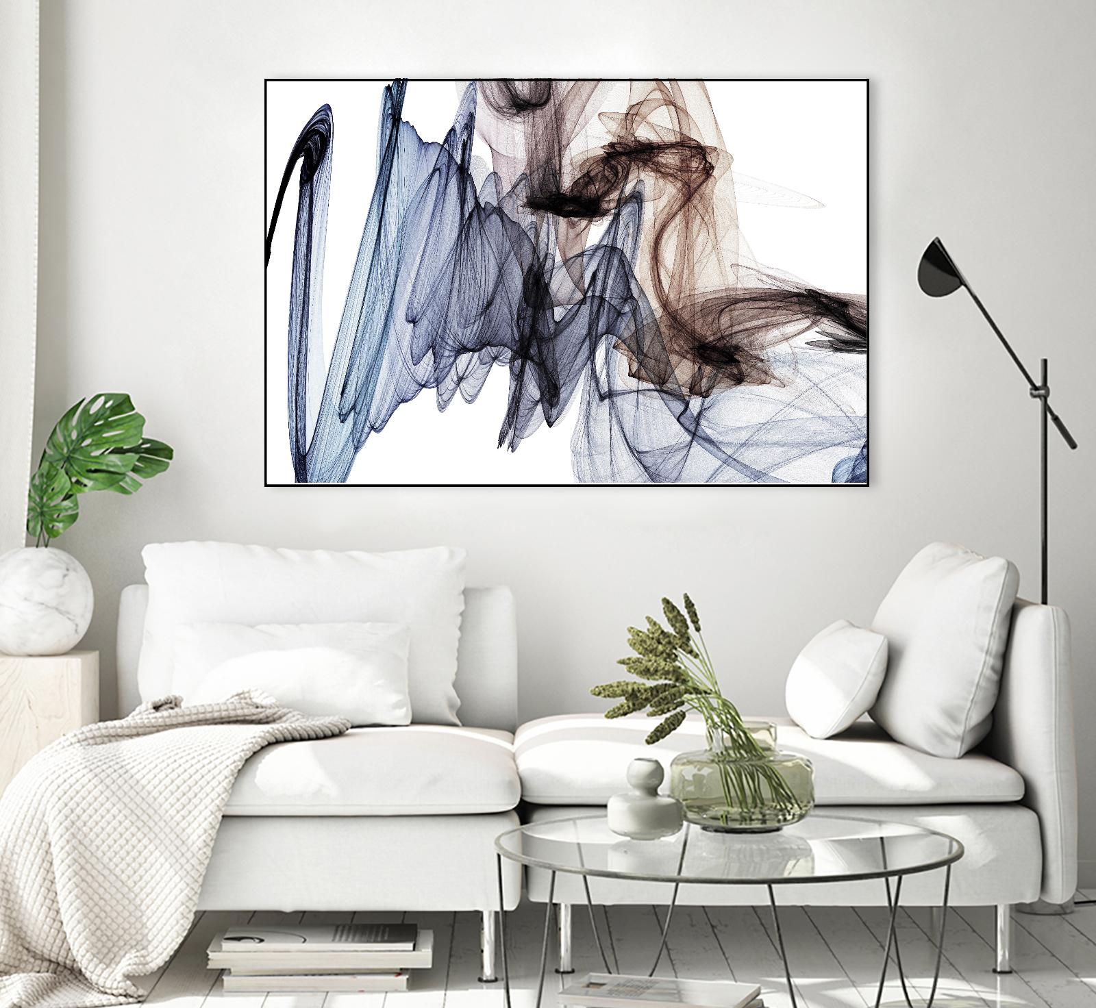 The Invisible World VI by Irena Orlov on GIANT ART - red abstract