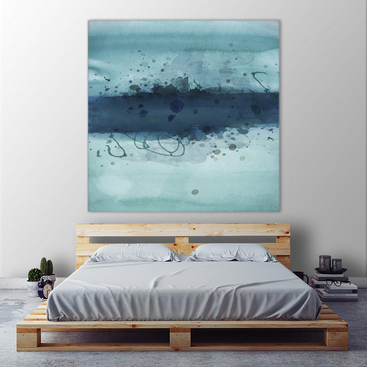 Into the Deep I by PI Studio on GIANT ART - blue abstract