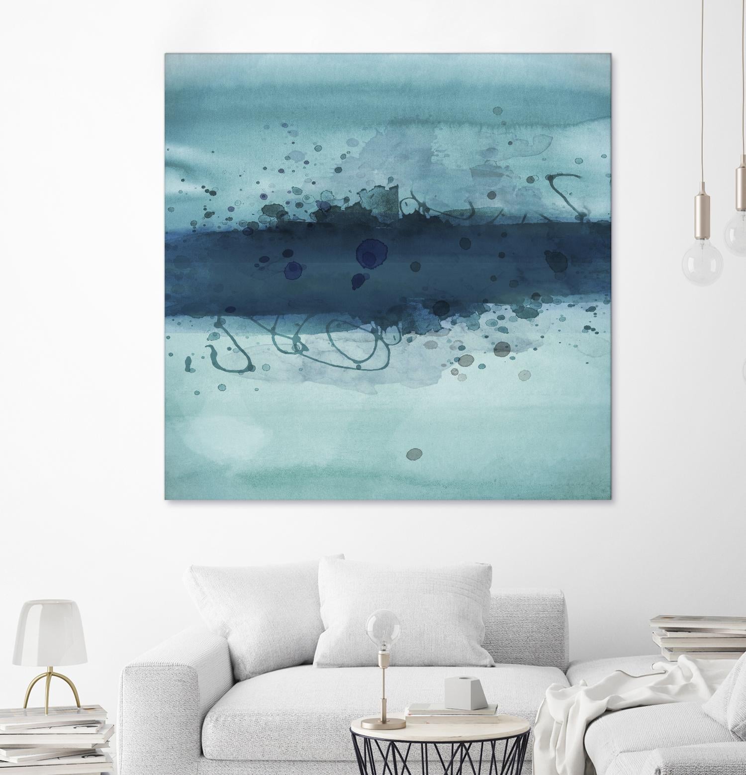 Into the Deep I by PI Studio on GIANT ART - blue abstract