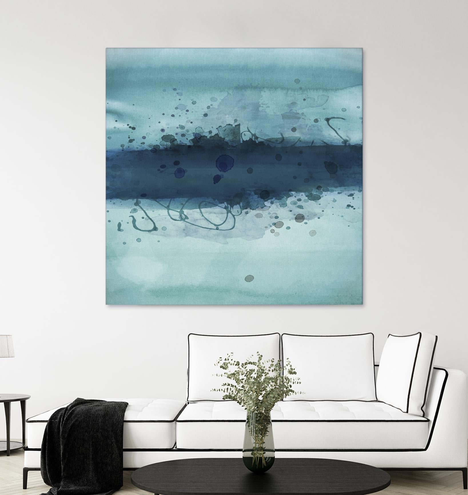 Into the Deep I by PI Studio on GIANT ART - blue abstract