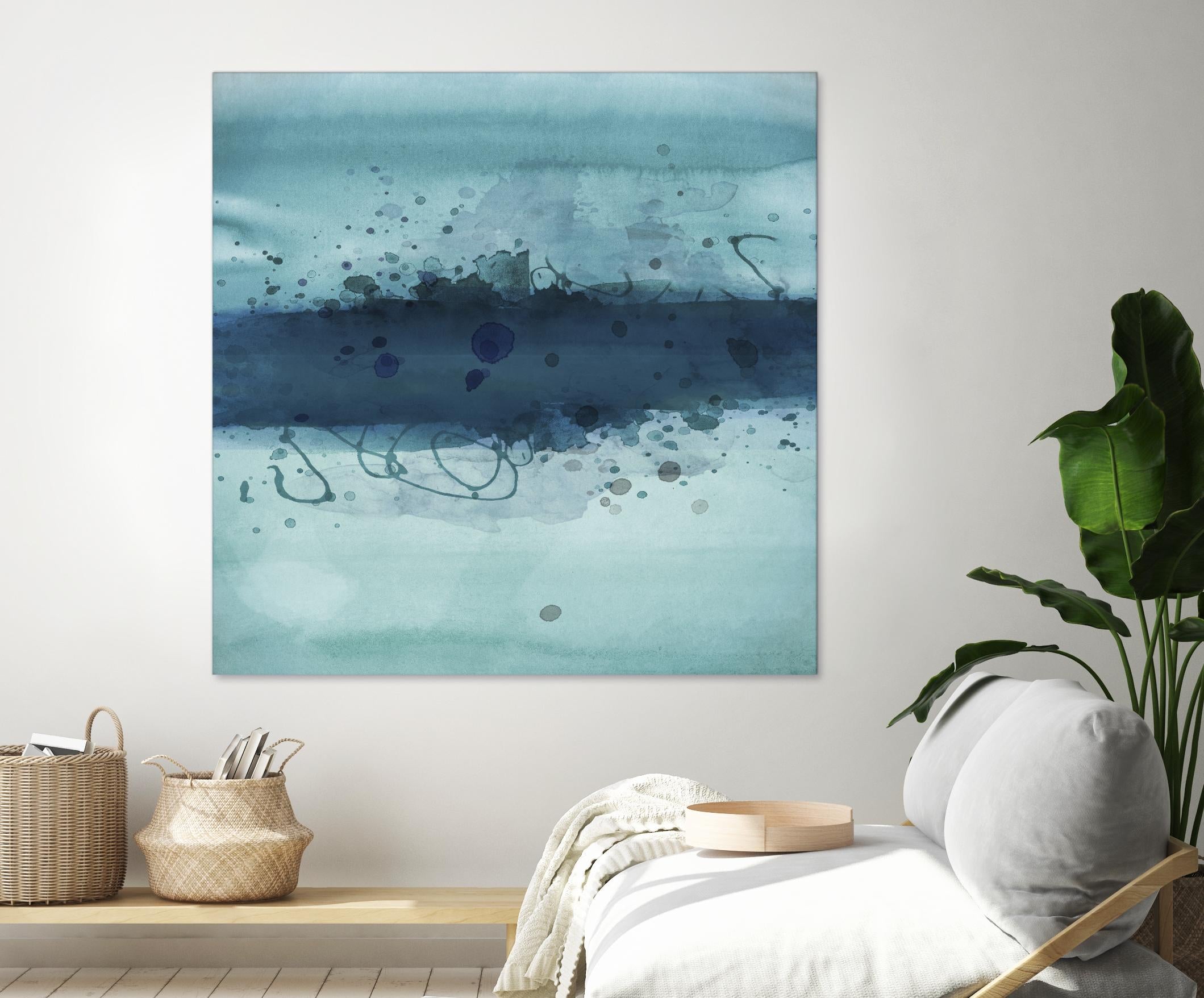 Into the Deep I by PI Studio on GIANT ART - blue abstract