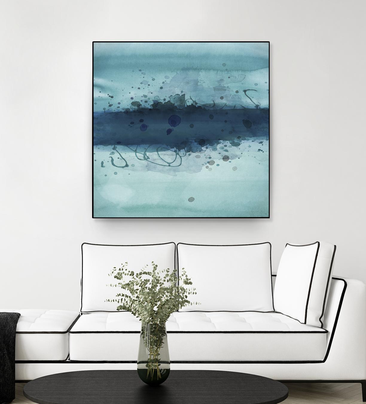 Into the Deep I by PI Studio on GIANT ART - blue abstract