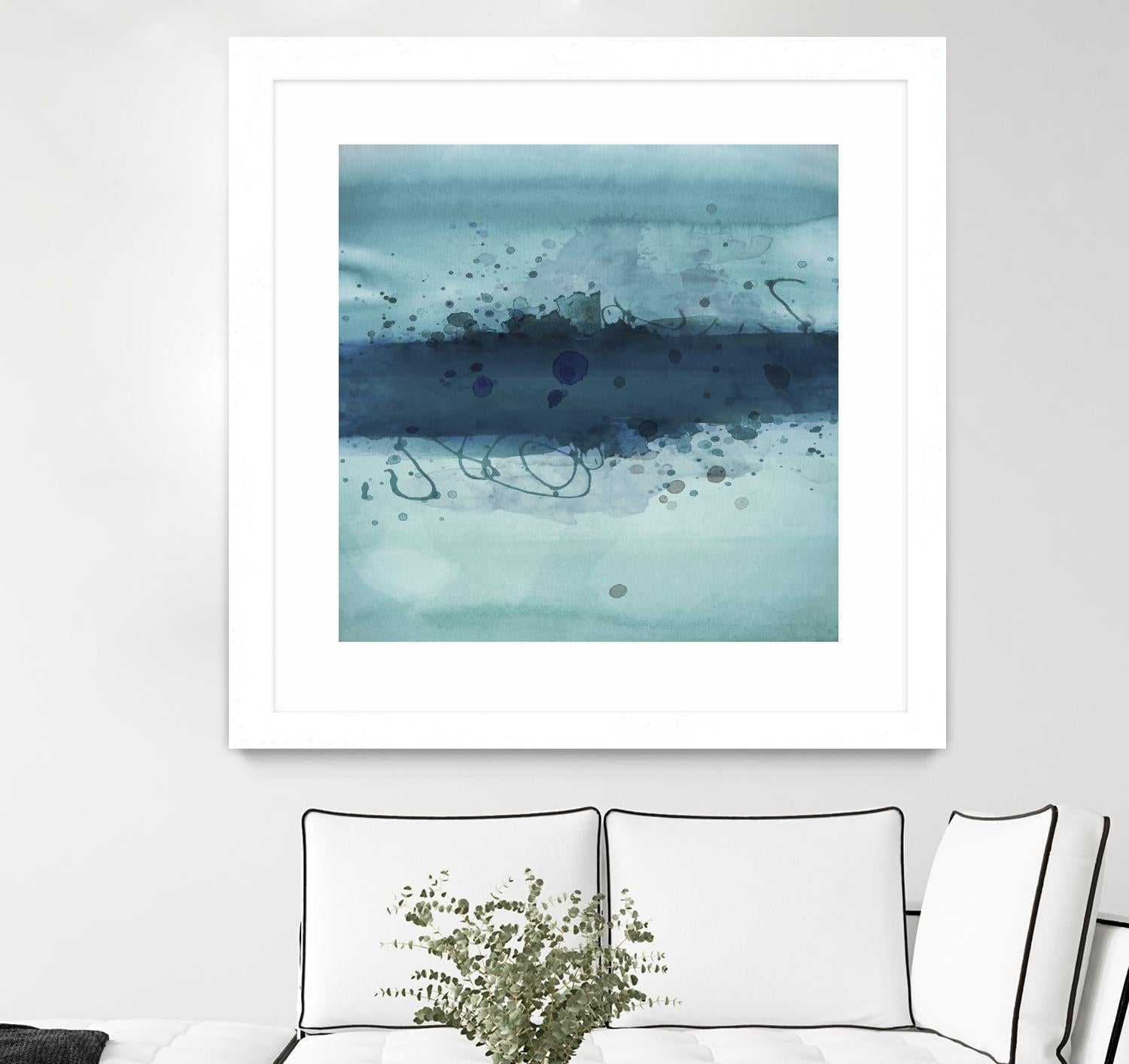 Into the Deep I by PI Studio on GIANT ART - blue abstract