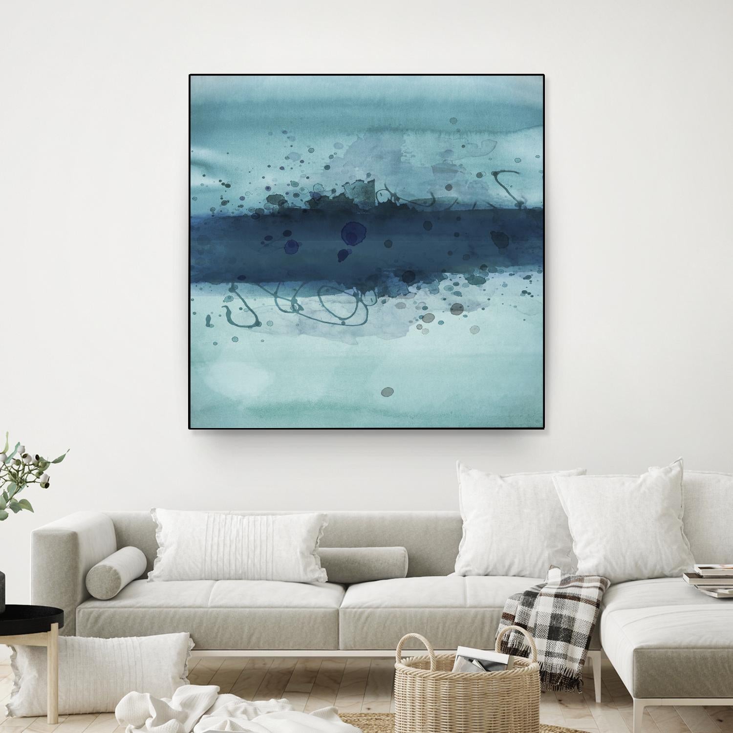 Into the Deep I by PI Studio on GIANT ART - blue abstract