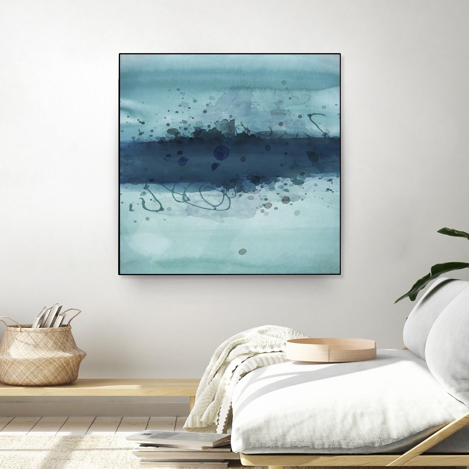 Into the Deep I by PI Studio on GIANT ART - blue abstract
