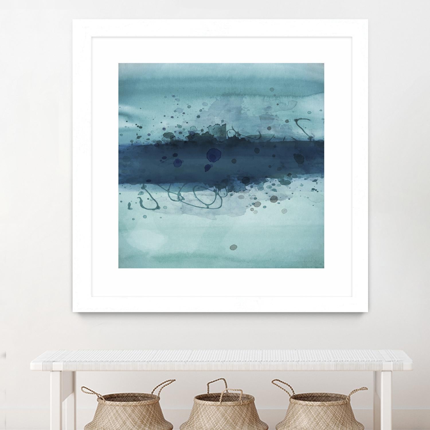 Into the Deep I by PI Studio on GIANT ART - blue abstract
