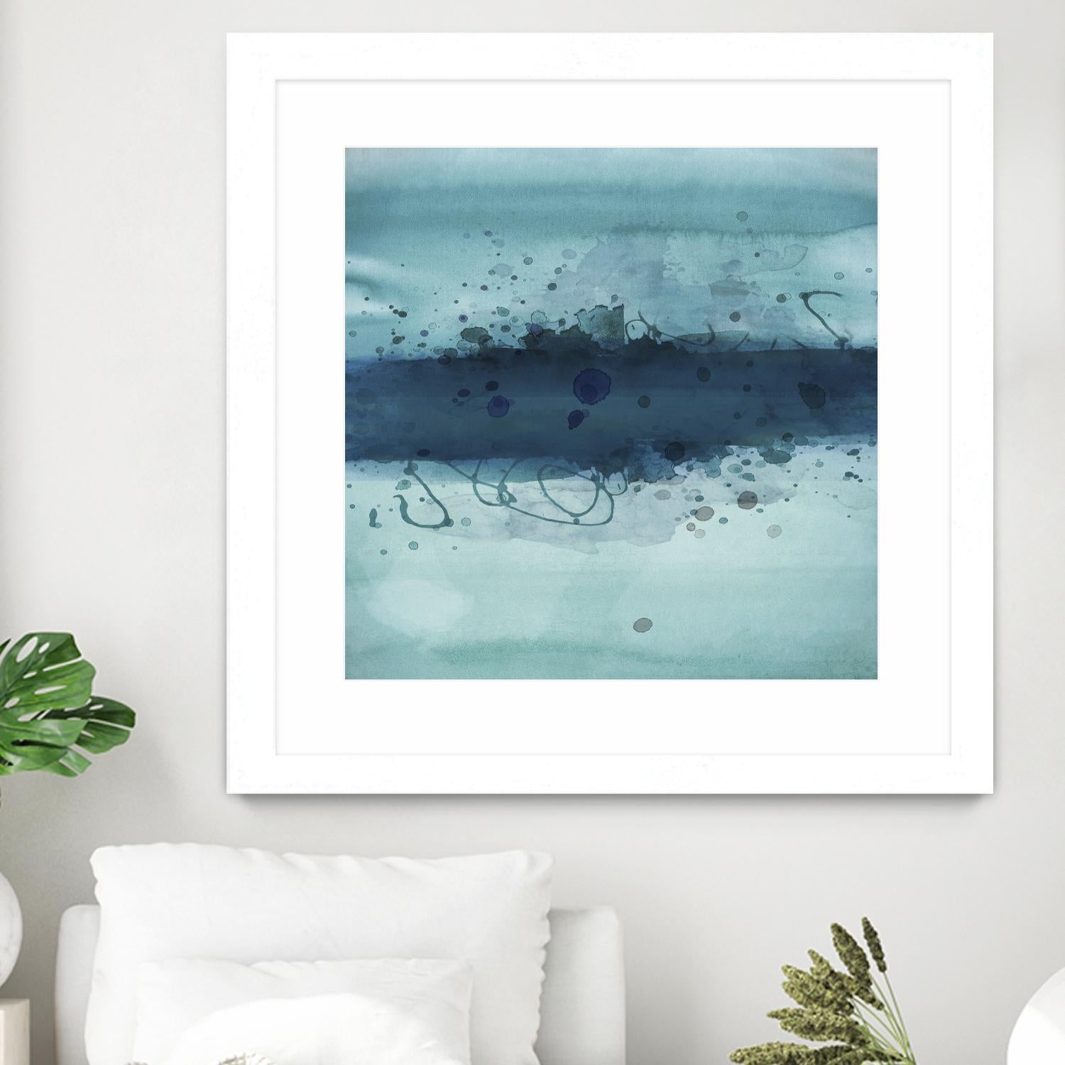 Into the Deep I by PI Studio on GIANT ART - blue abstract