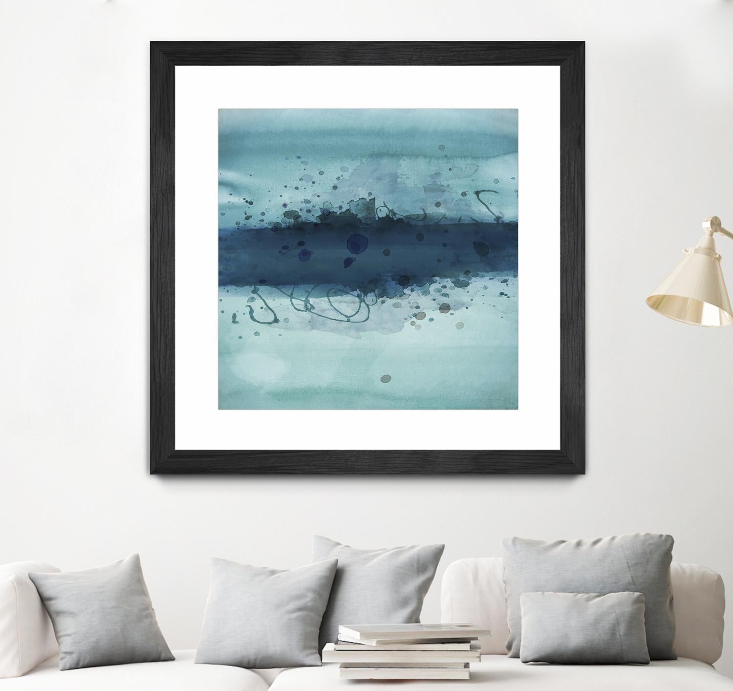 Into the Deep I by PI Studio on GIANT ART - blue abstract