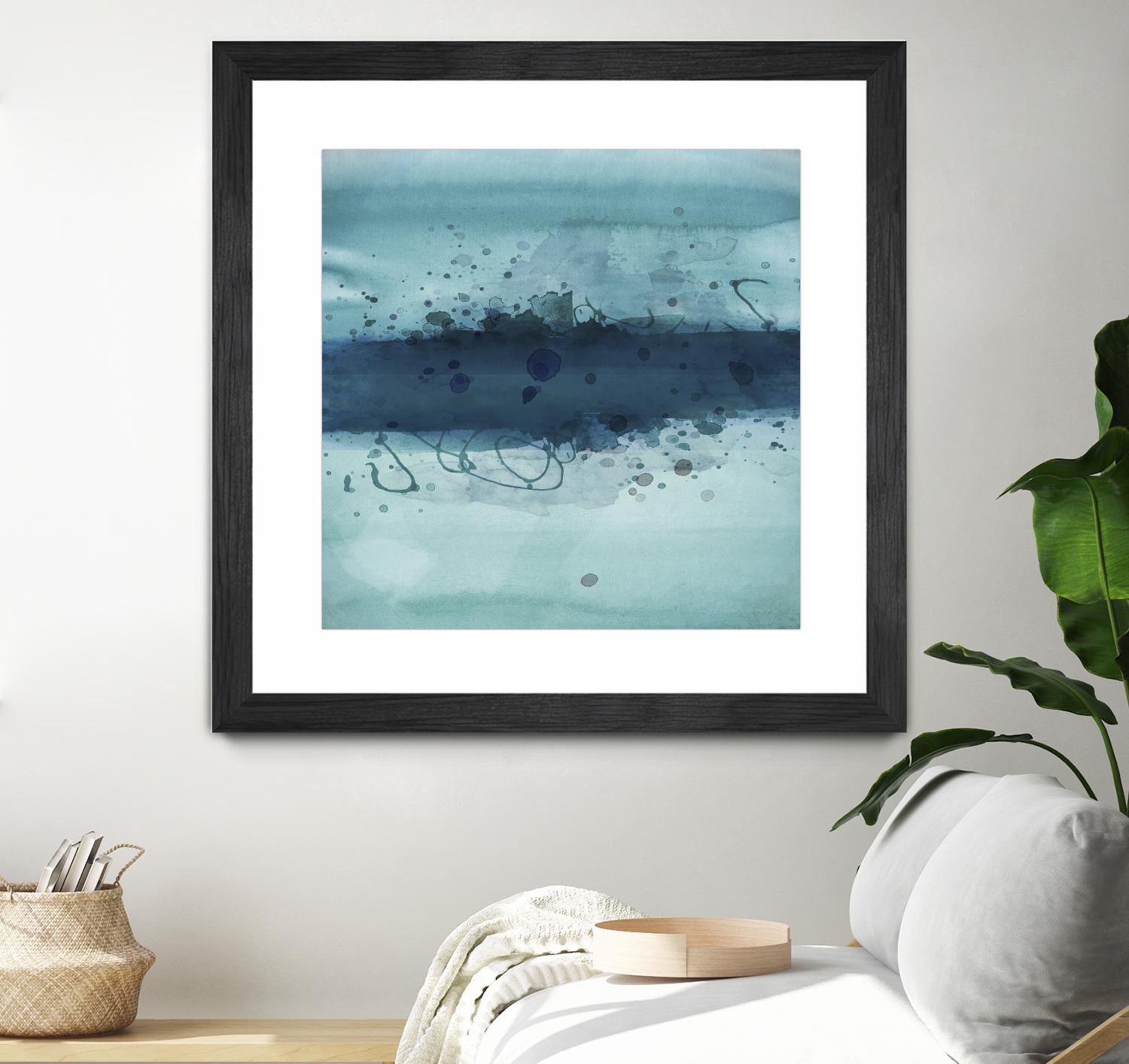 Into the Deep I by PI Studio on GIANT ART - blue abstract