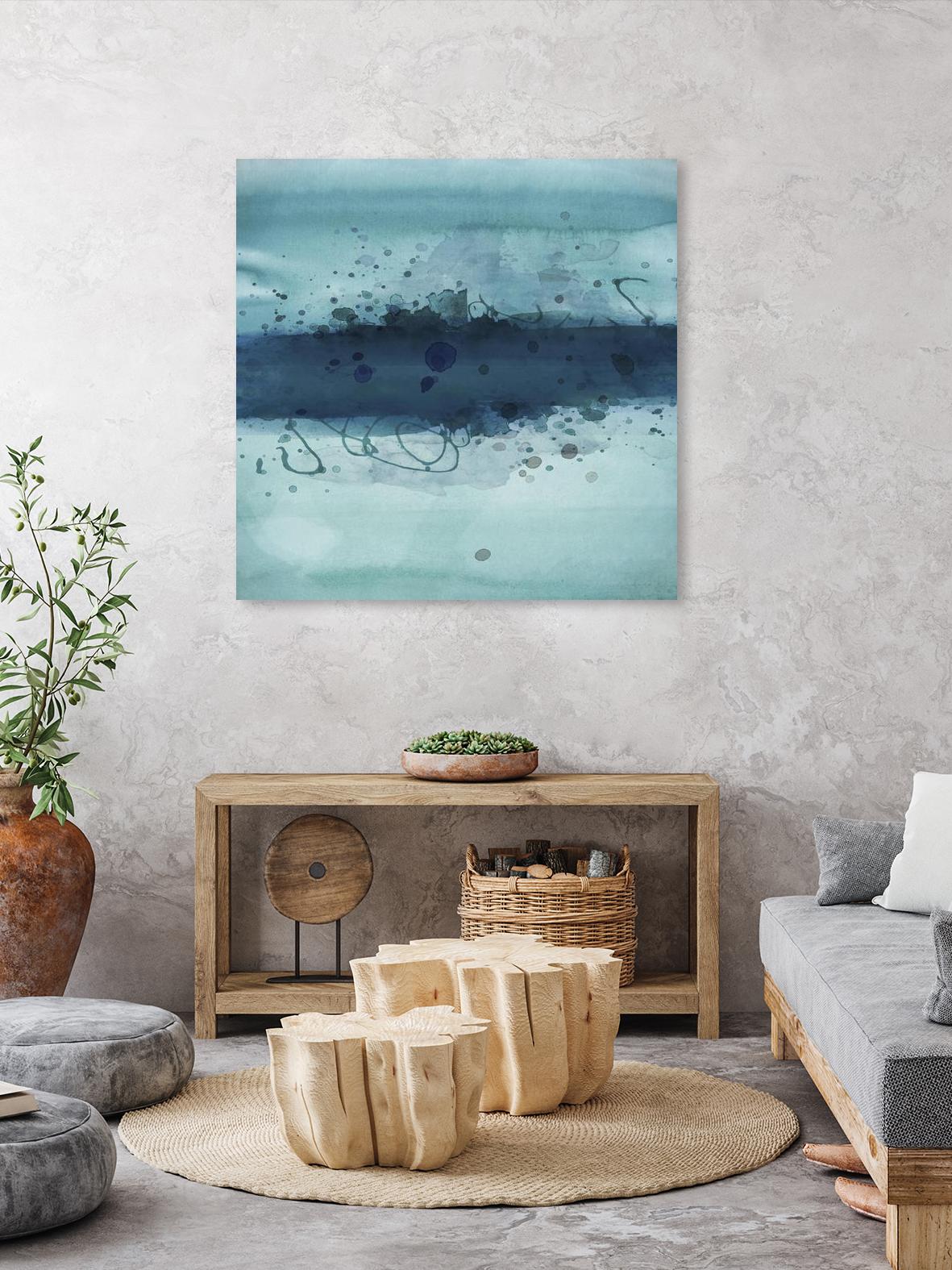 Into the Deep I by PI Studio on GIANT ART - blue abstract