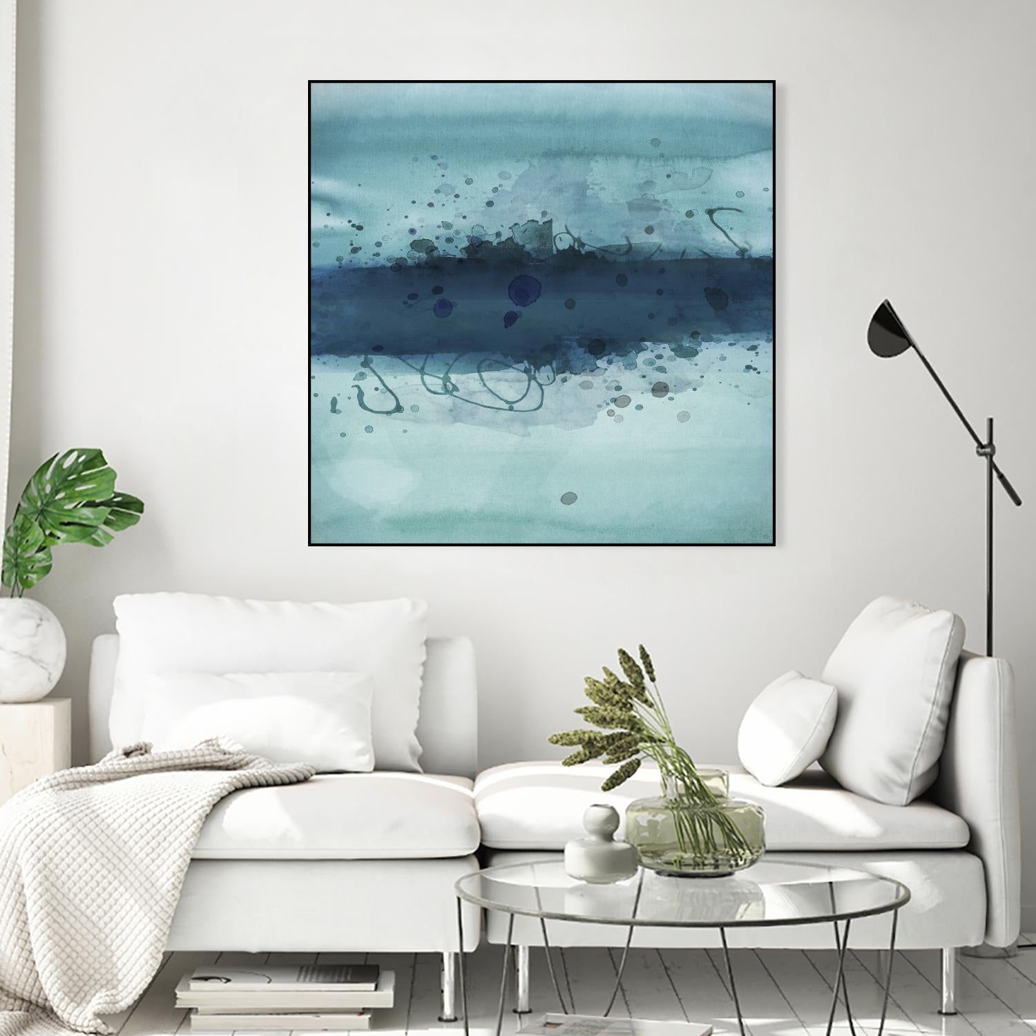 Into the Deep I by PI Studio on GIANT ART - blue abstract