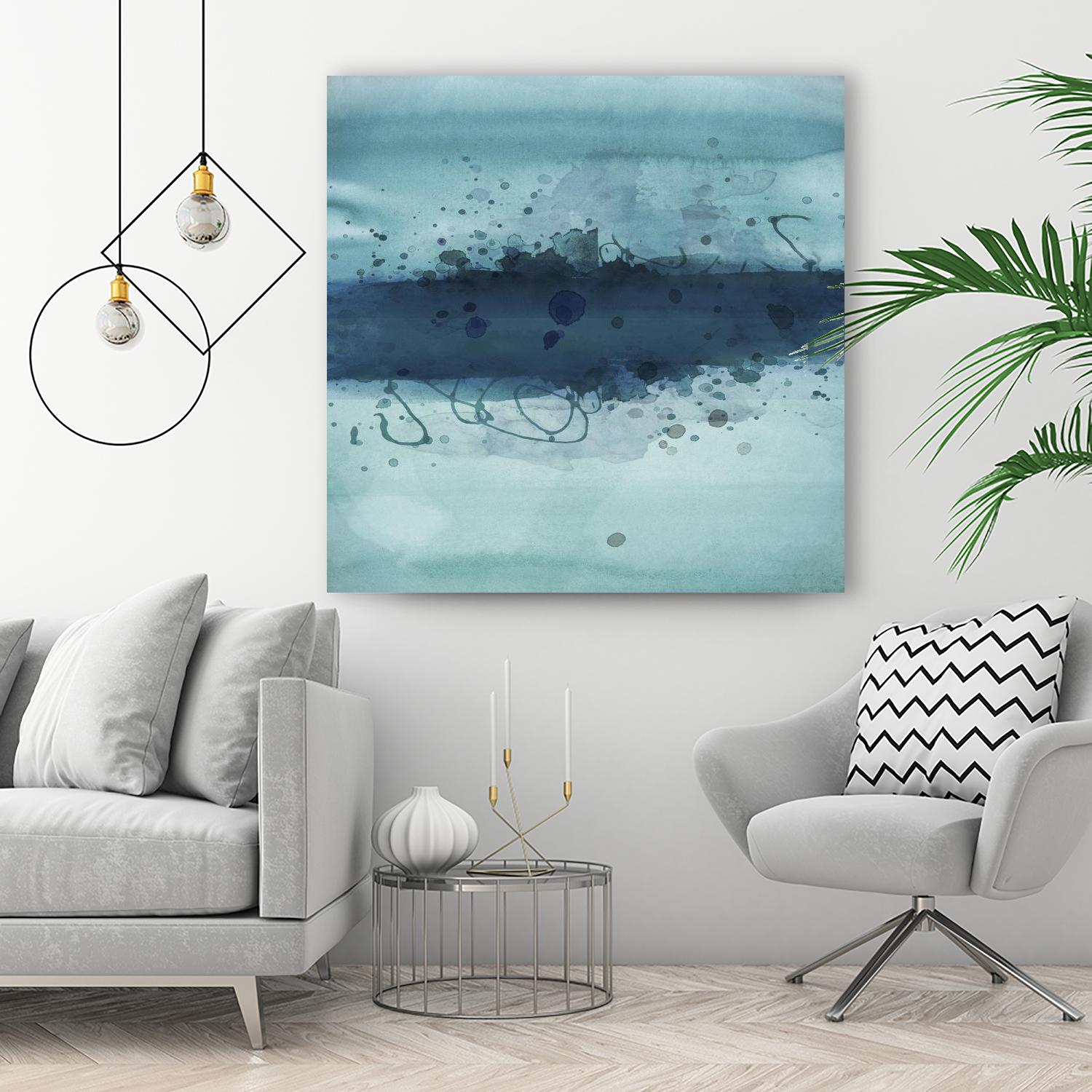 Into the Deep I by PI Studio on GIANT ART - blue abstract