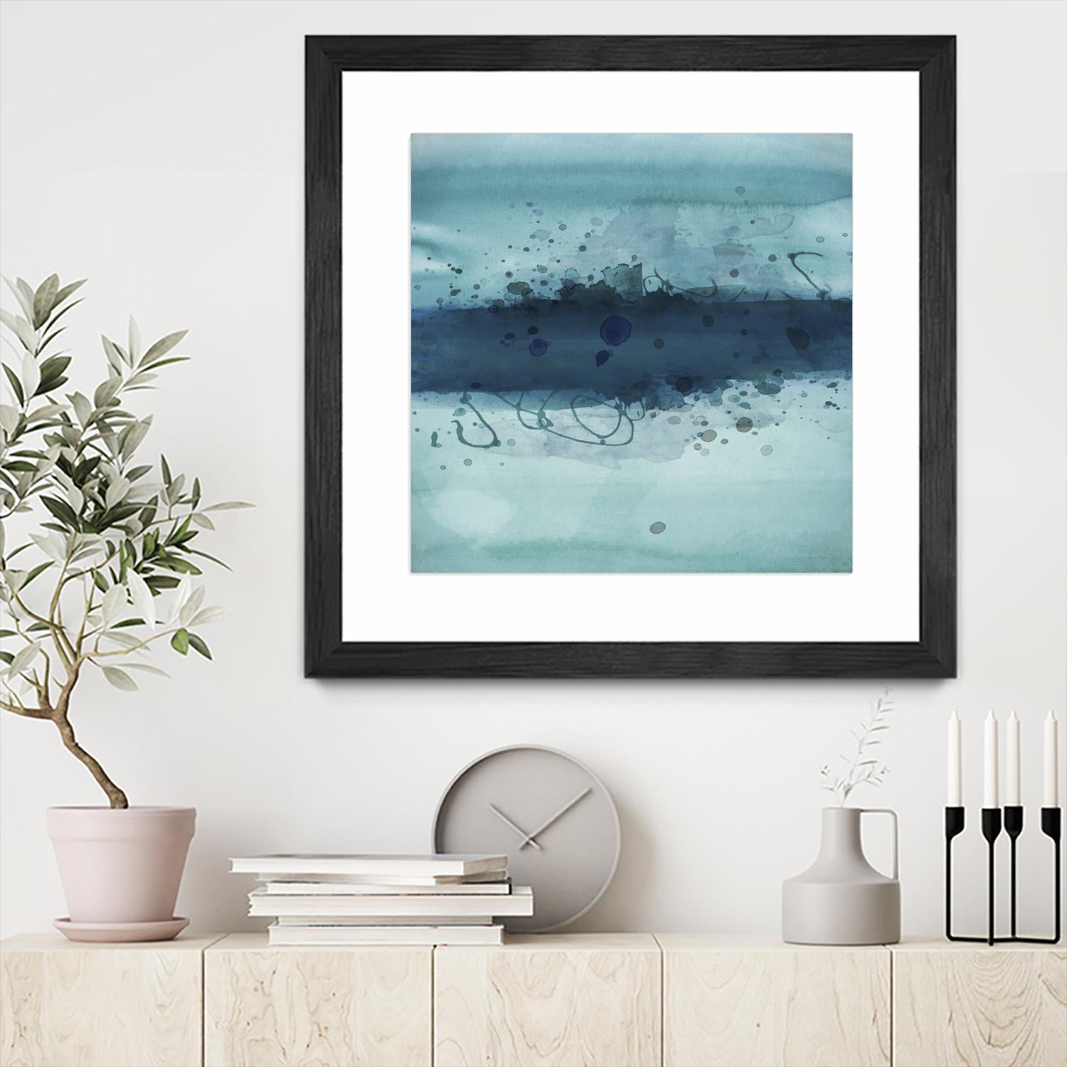 Into the Deep I by PI Studio on GIANT ART - blue abstract