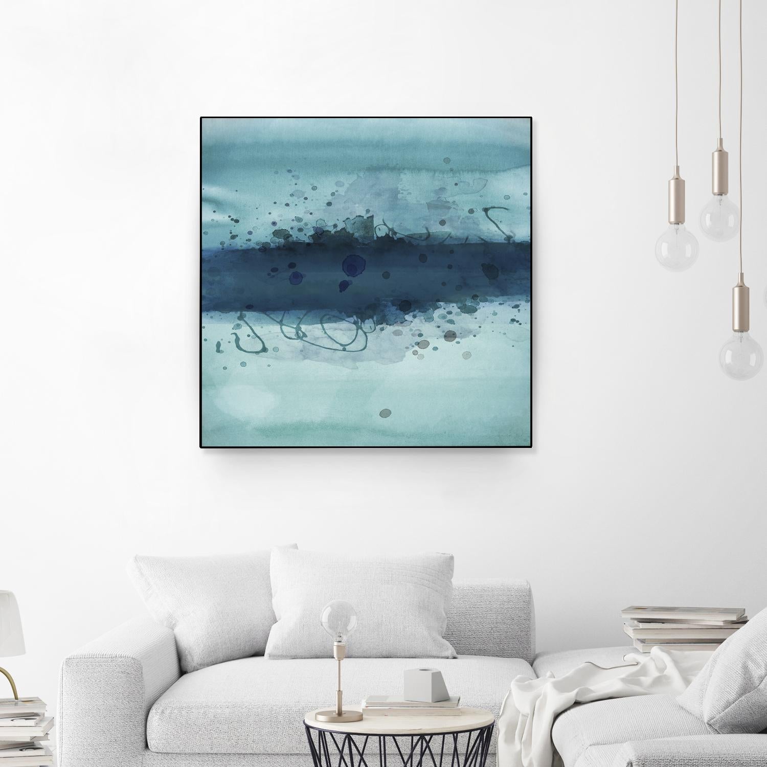 Into the Deep I by PI Studio on GIANT ART - blue abstract