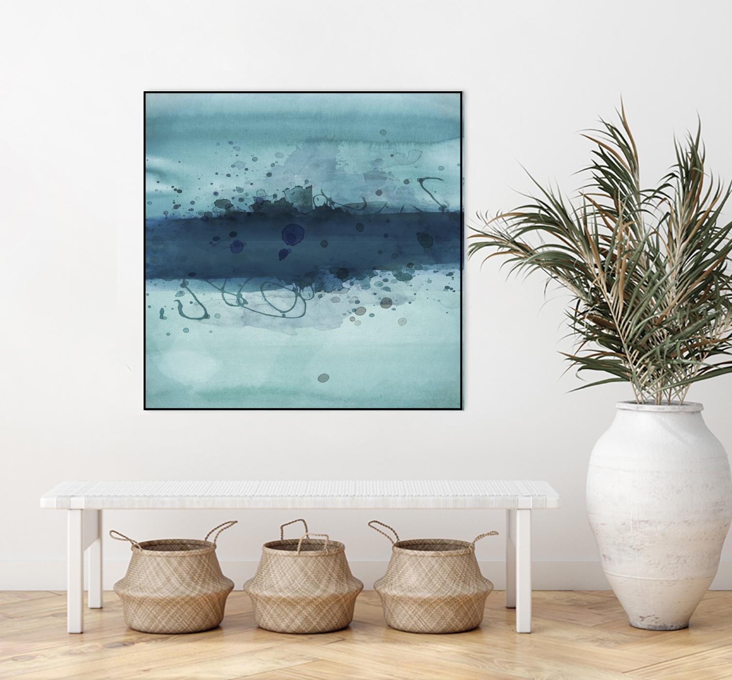 Into the Deep I by PI Studio on GIANT ART - blue abstract