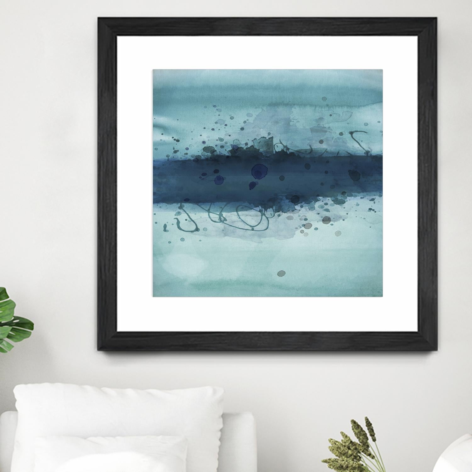 Into the Deep I by PI Studio on GIANT ART - blue abstract