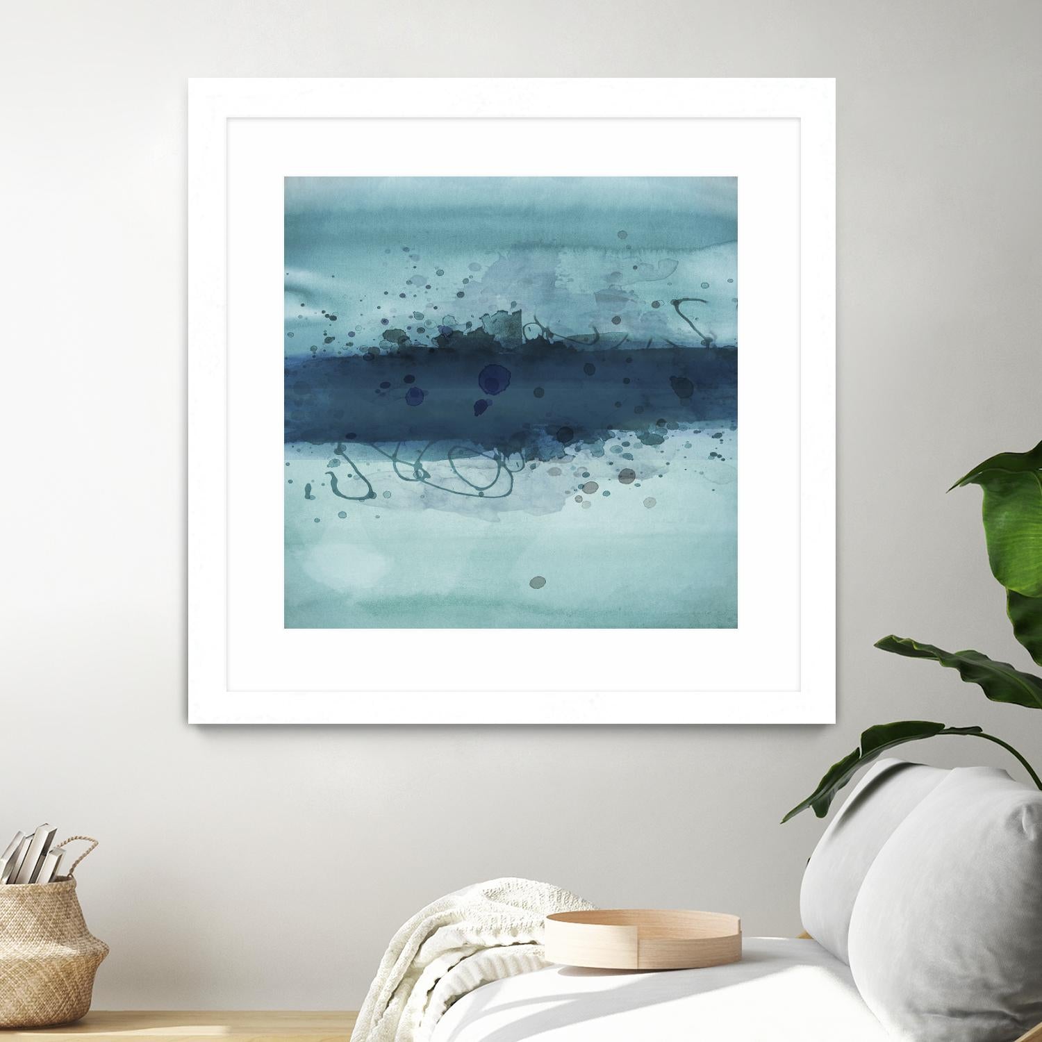 Into the Deep I by PI Studio on GIANT ART - blue abstract