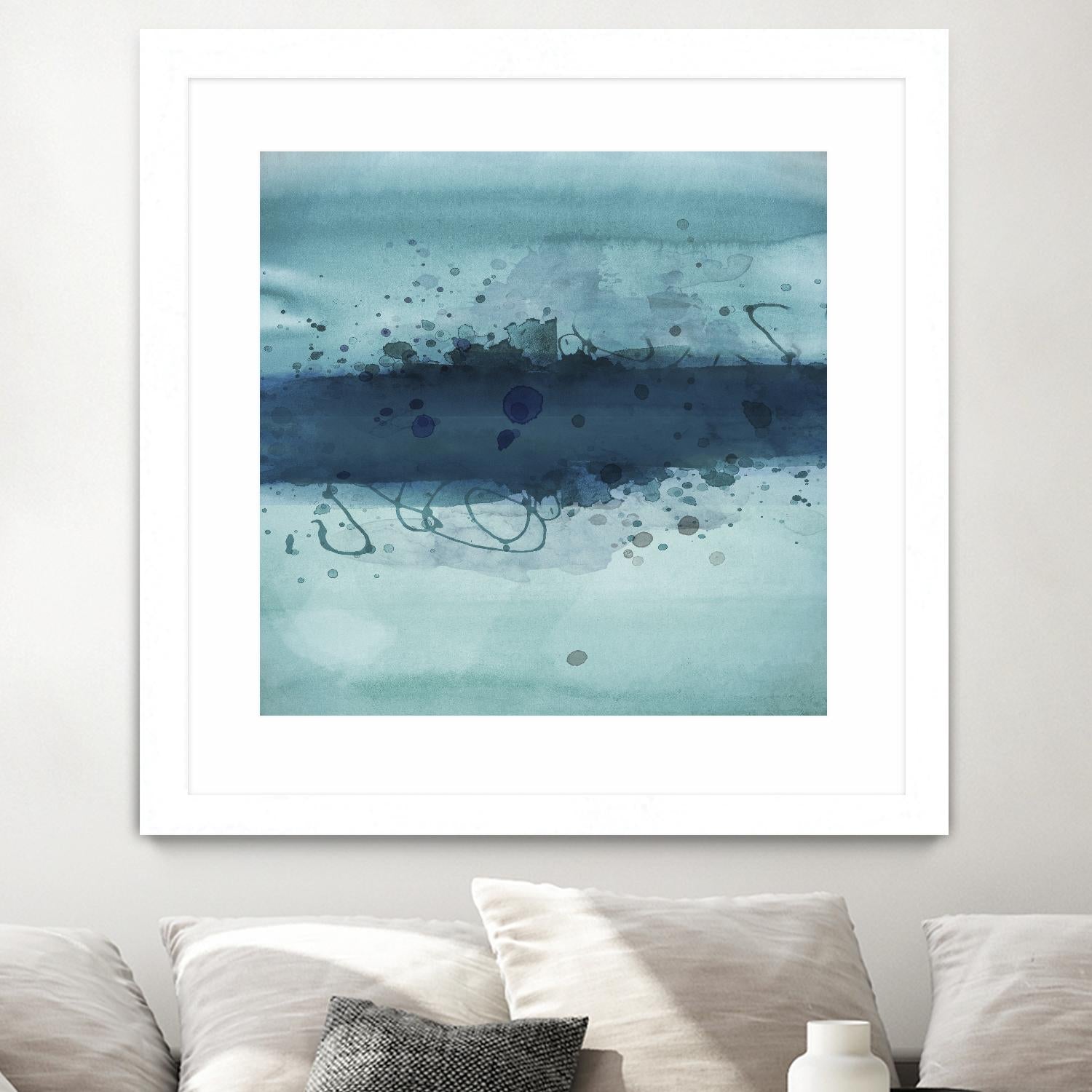 Into the Deep I by PI Studio on GIANT ART - blue abstract