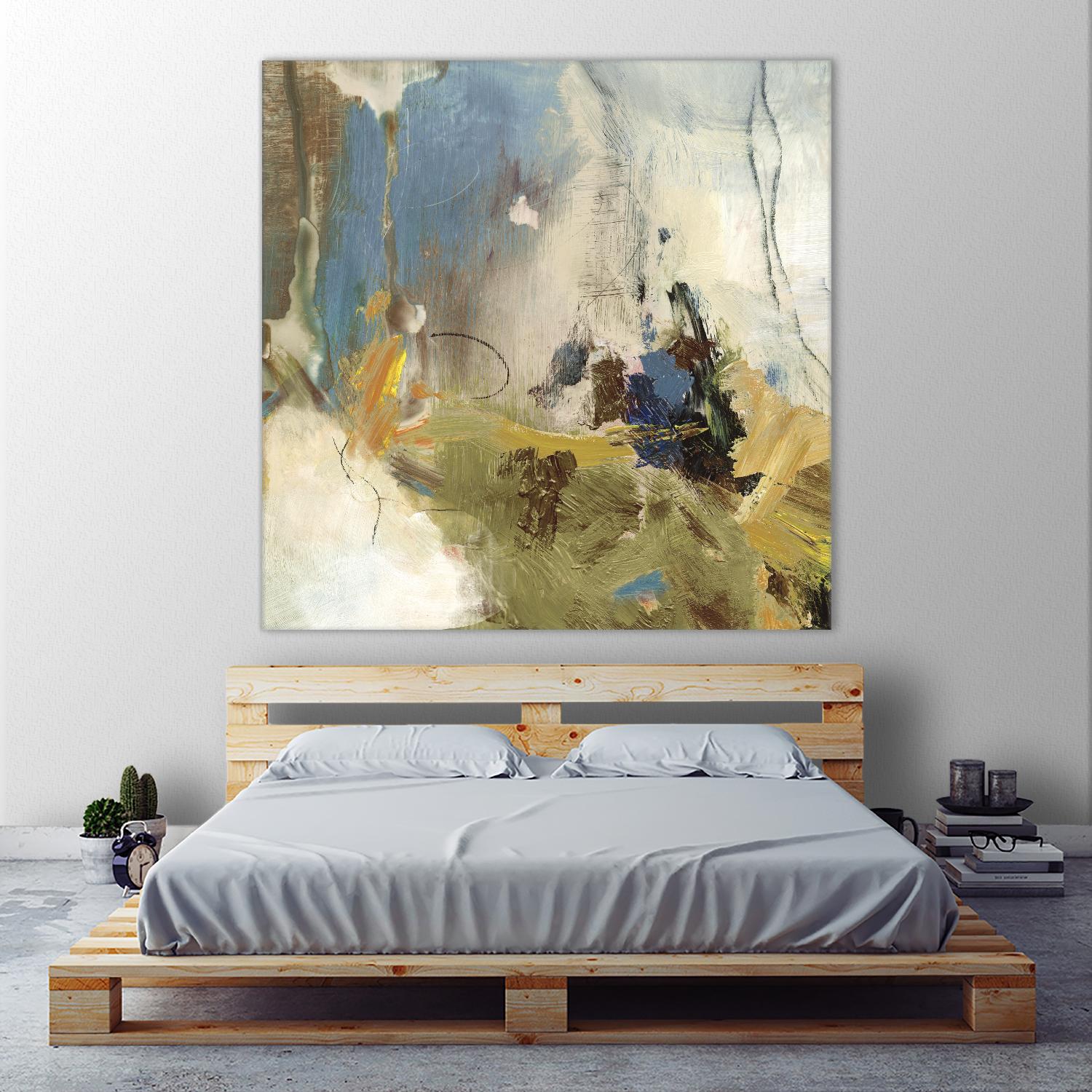 Crashing Waves I by PI Studio on GIANT ART - blue abstract