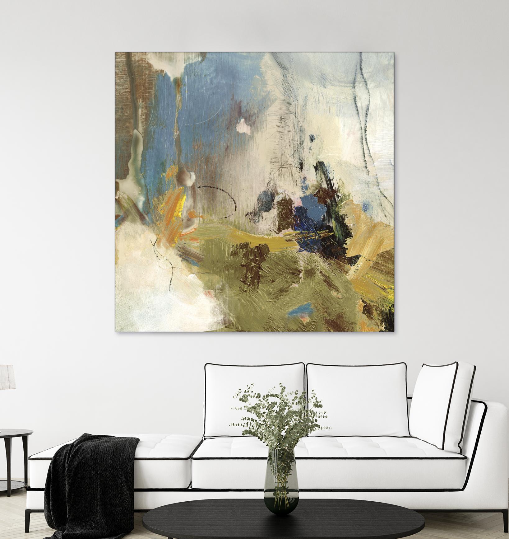 Crashing Waves I by PI Studio on GIANT ART - blue abstract