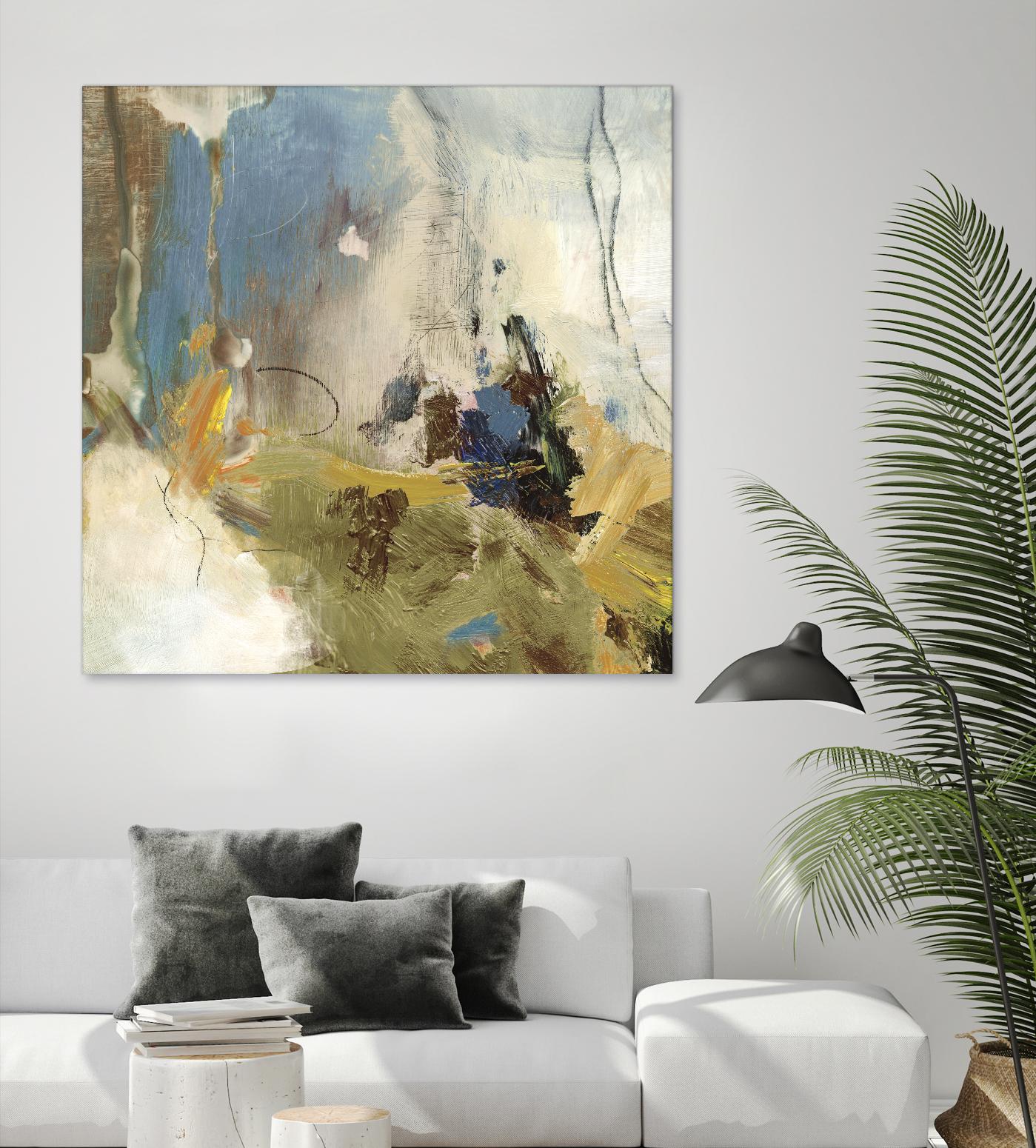 Crashing Waves I by PI Studio on GIANT ART - blue abstract