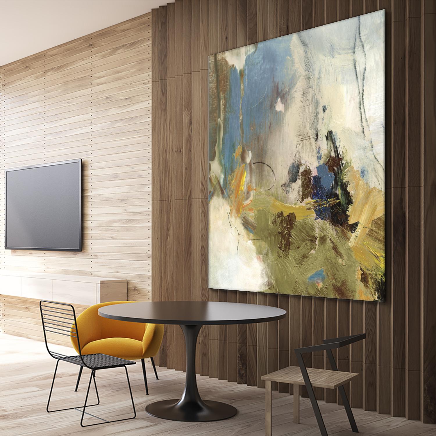 Crashing Waves I by PI Studio on GIANT ART - blue abstract