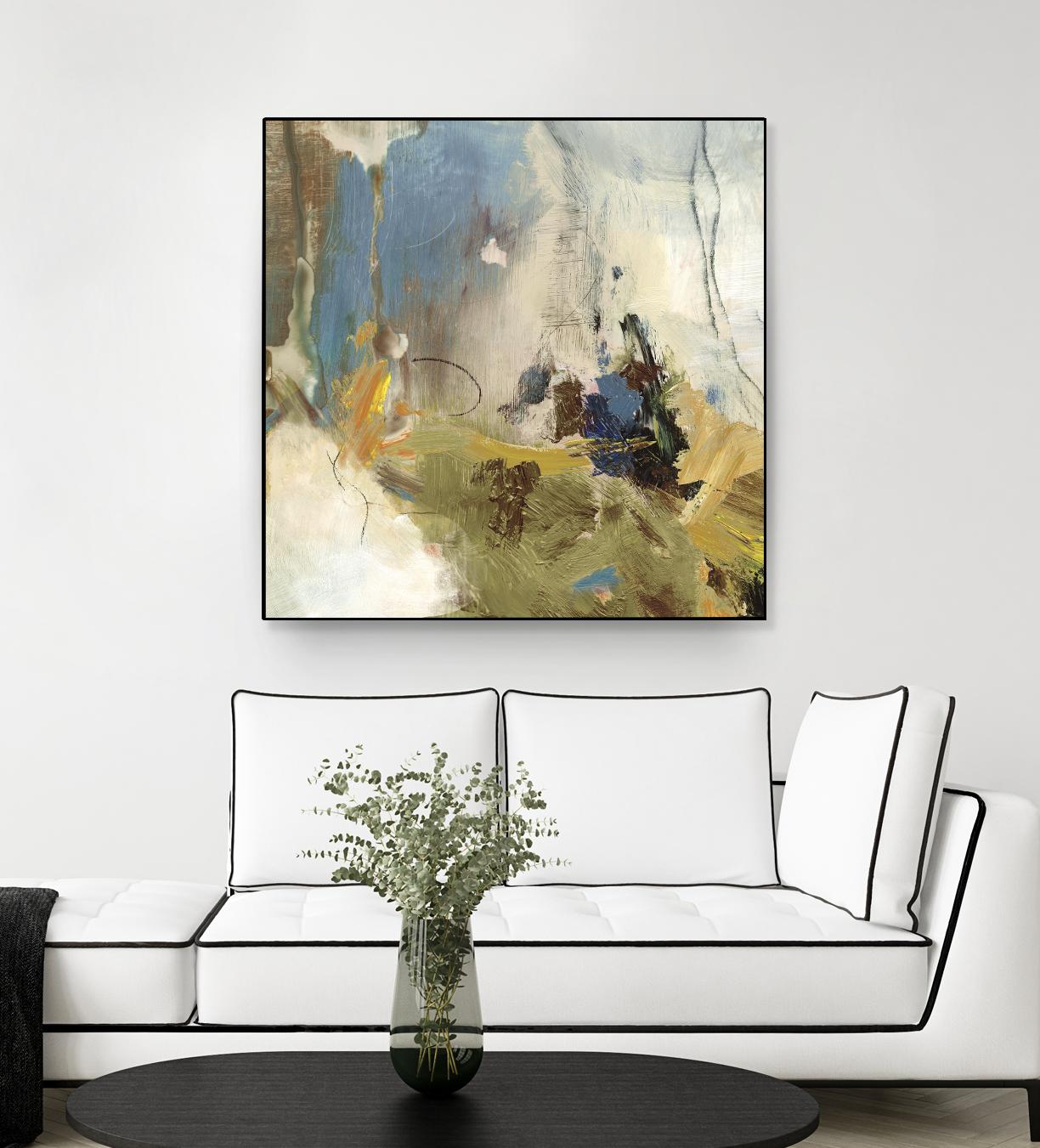 Crashing Waves I by PI Studio on GIANT ART - blue abstract