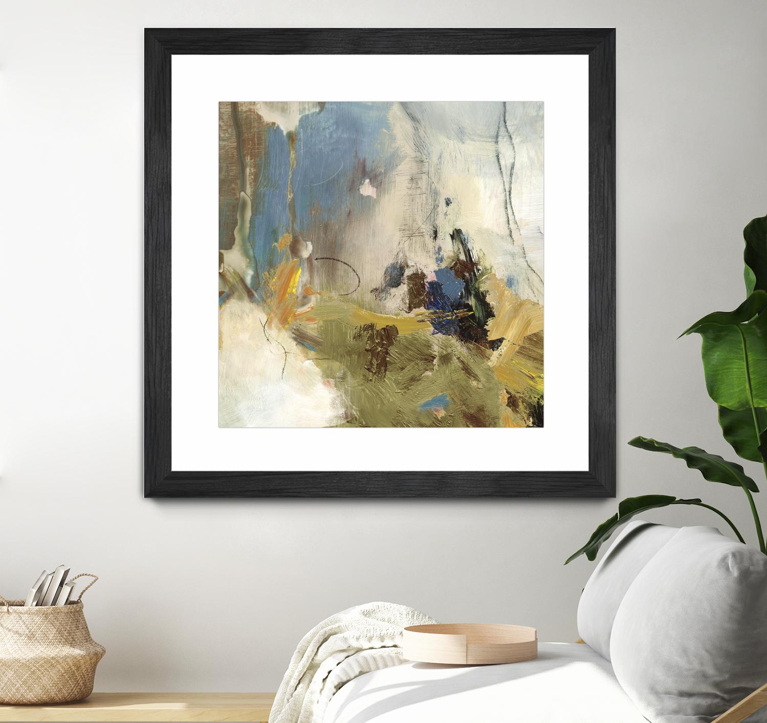 Crashing Waves I by PI Studio on GIANT ART - blue abstract