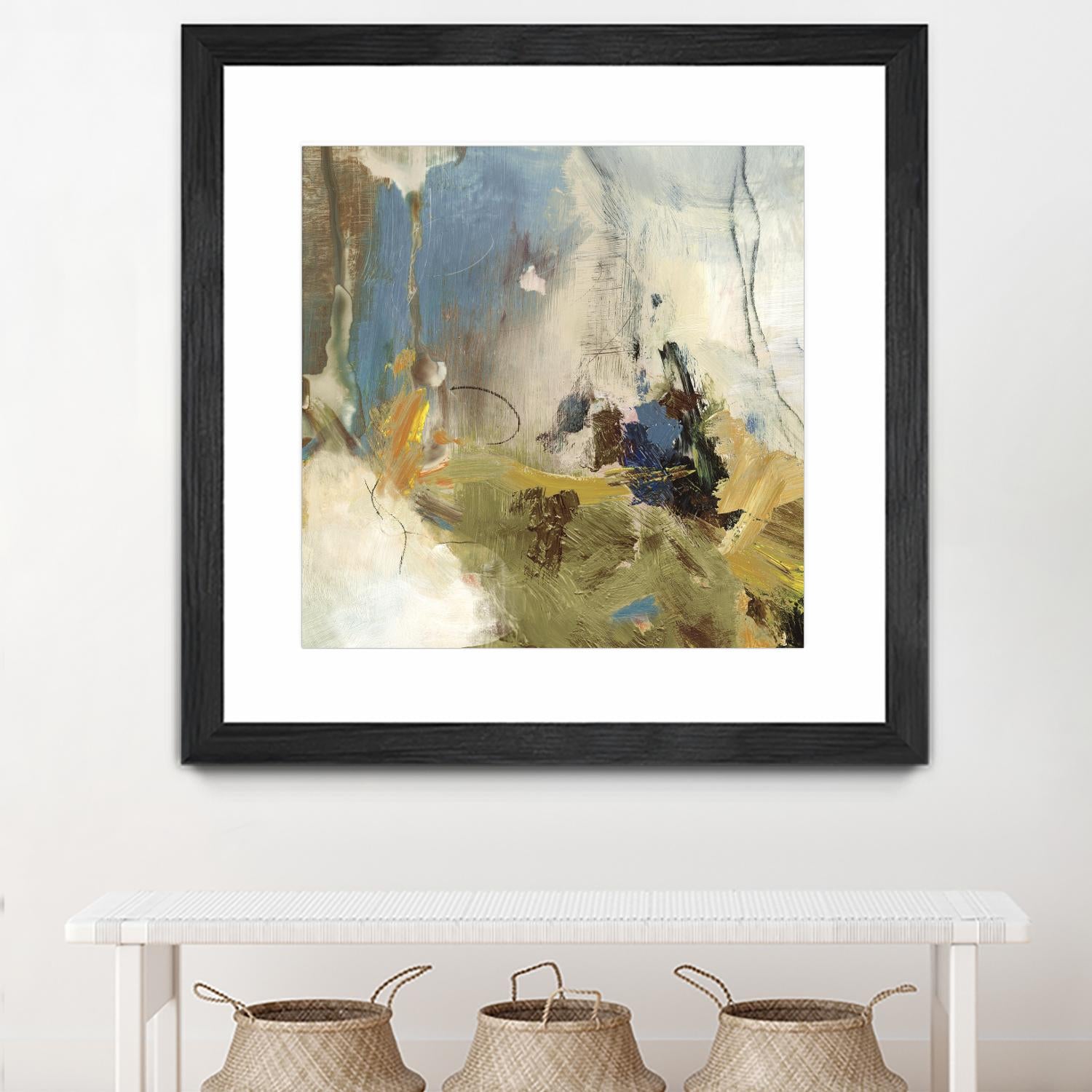 Crashing Waves I by PI Studio on GIANT ART - blue abstract