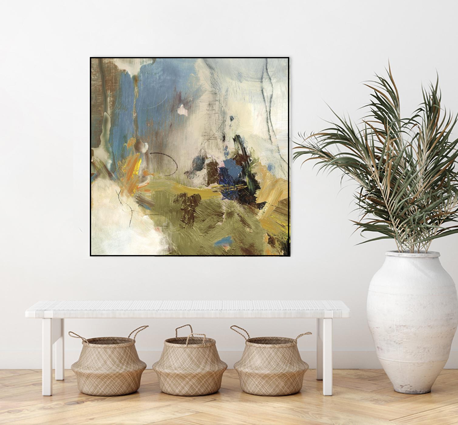 Crashing Waves I by PI Studio on GIANT ART - blue abstract