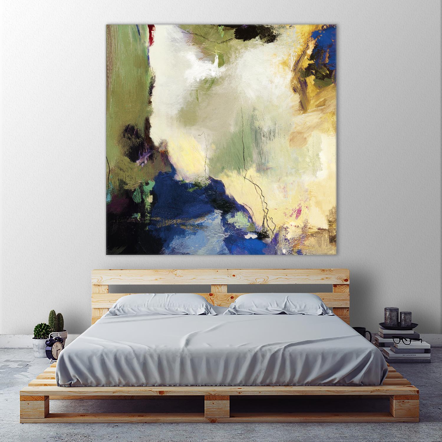 Elegant Mess by PI Studio on GIANT ART - beige abstract