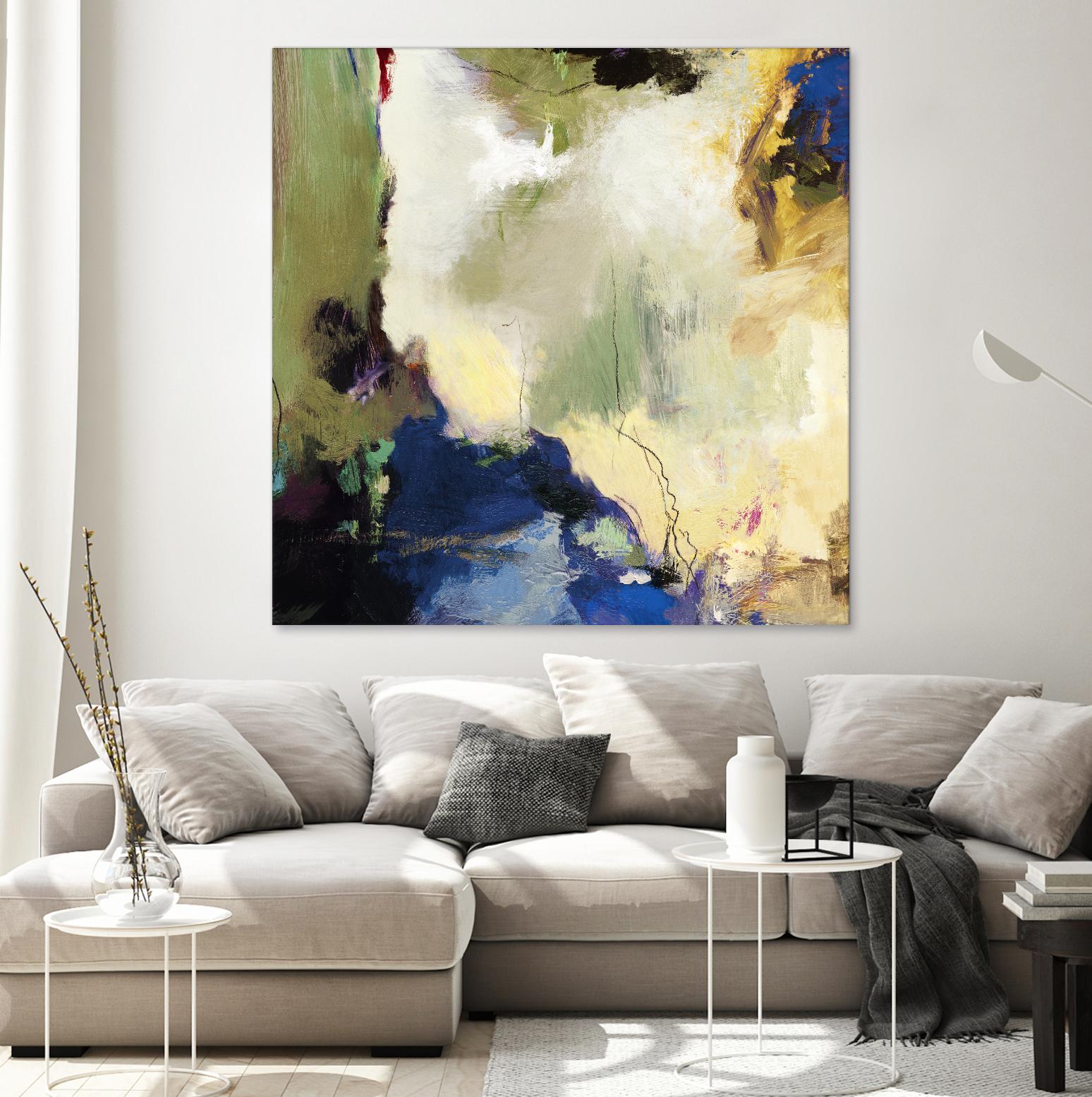 Elegant Mess by PI Studio on GIANT ART - beige abstract